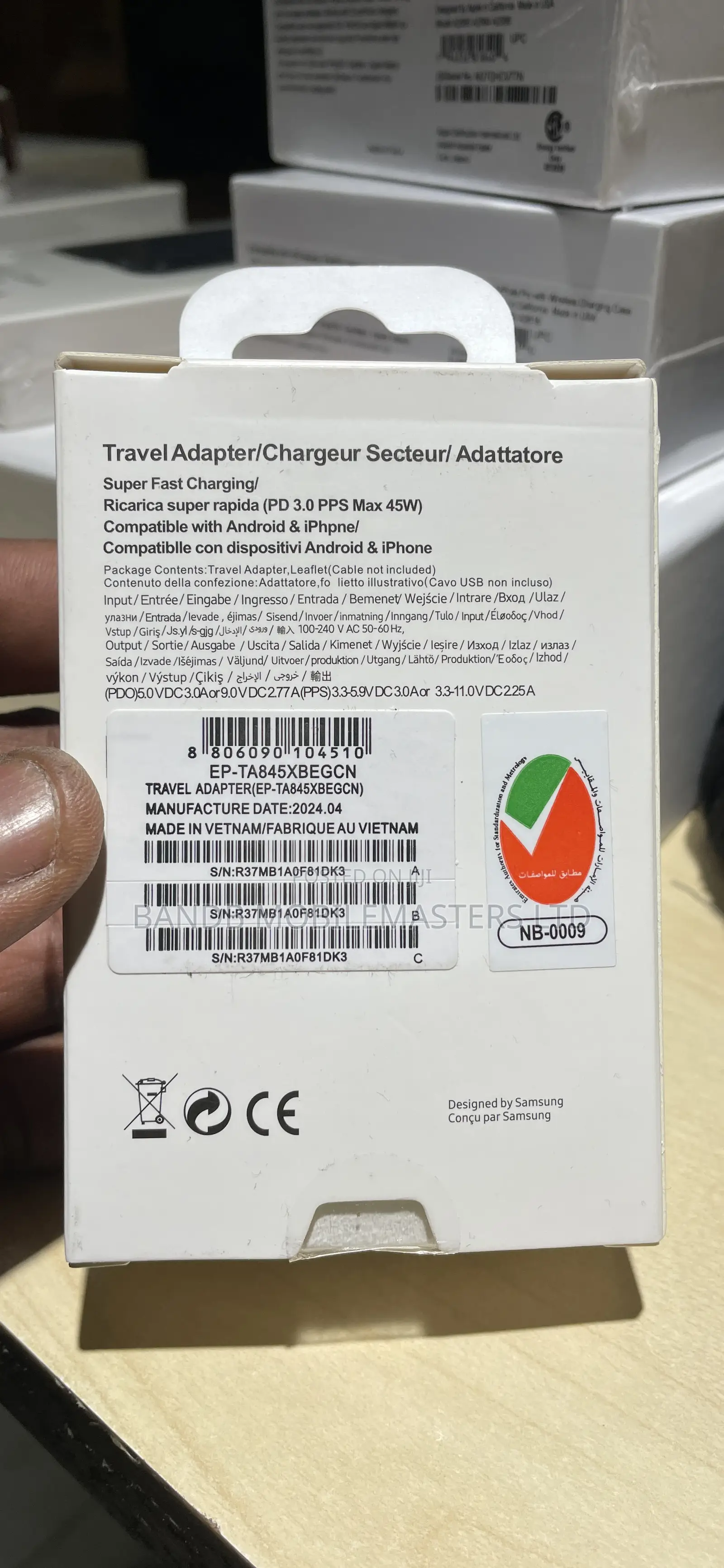 45w Pd Adapter Usb-C