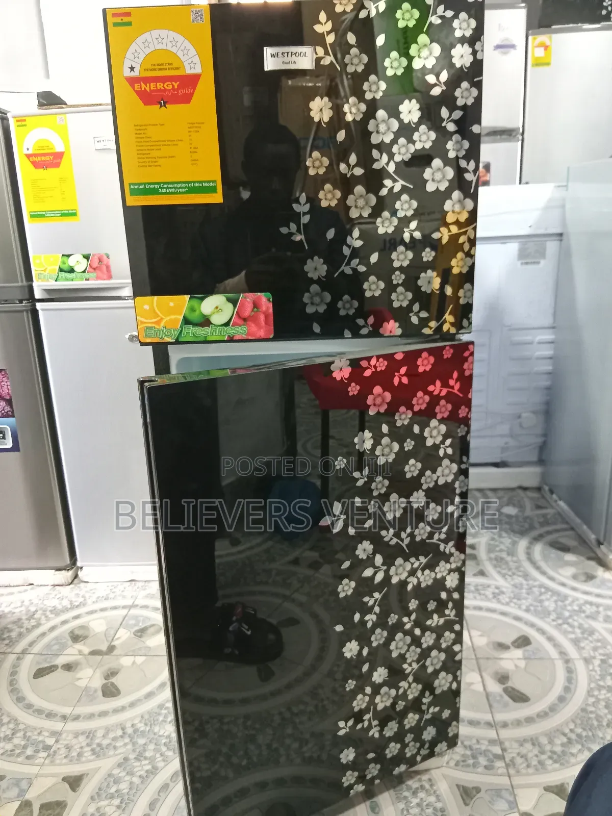 Wp-128a Good Life Top Freezer Fridge Westpool 108l 108l