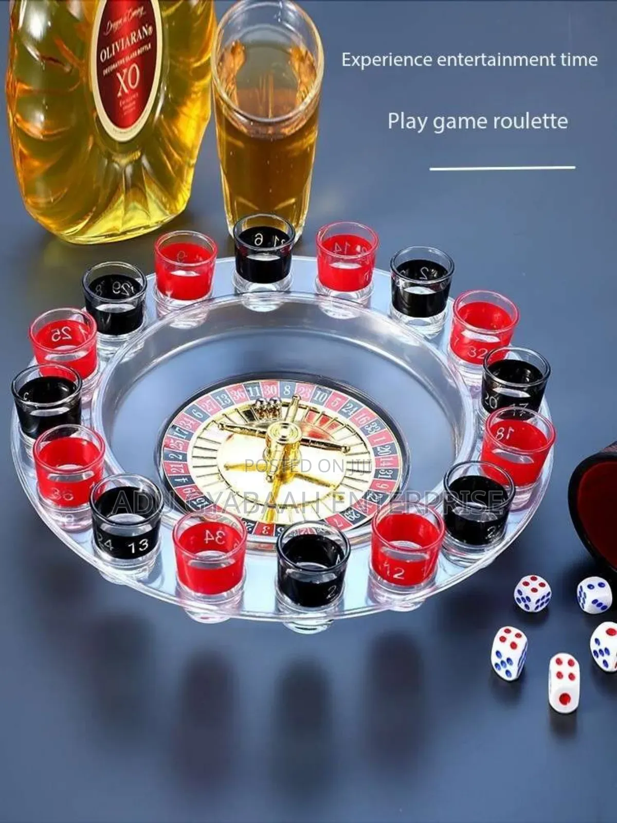 Roulette Lucky Shot Drinking Game