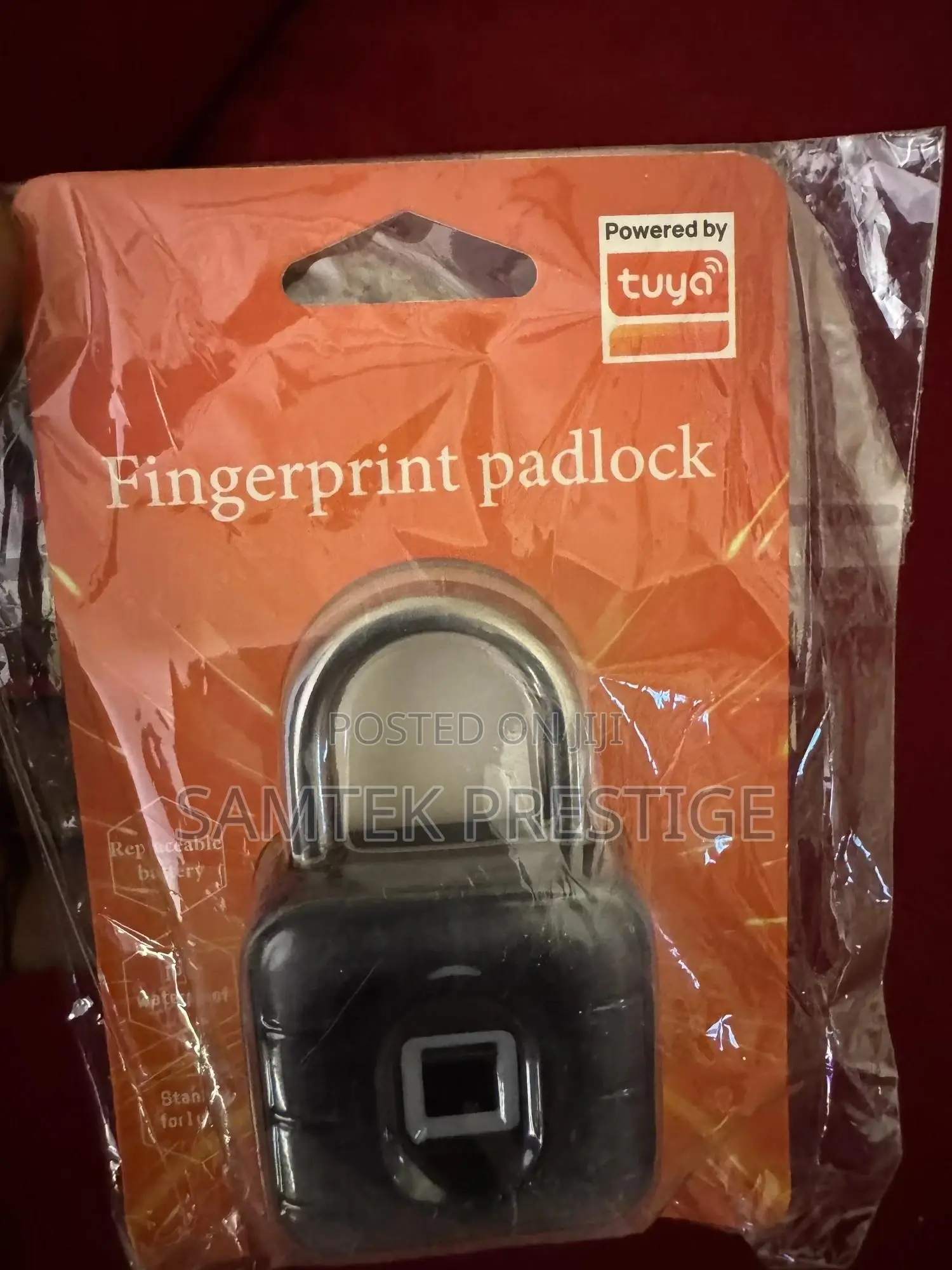 Smart Tuya Fingerprint Padlock