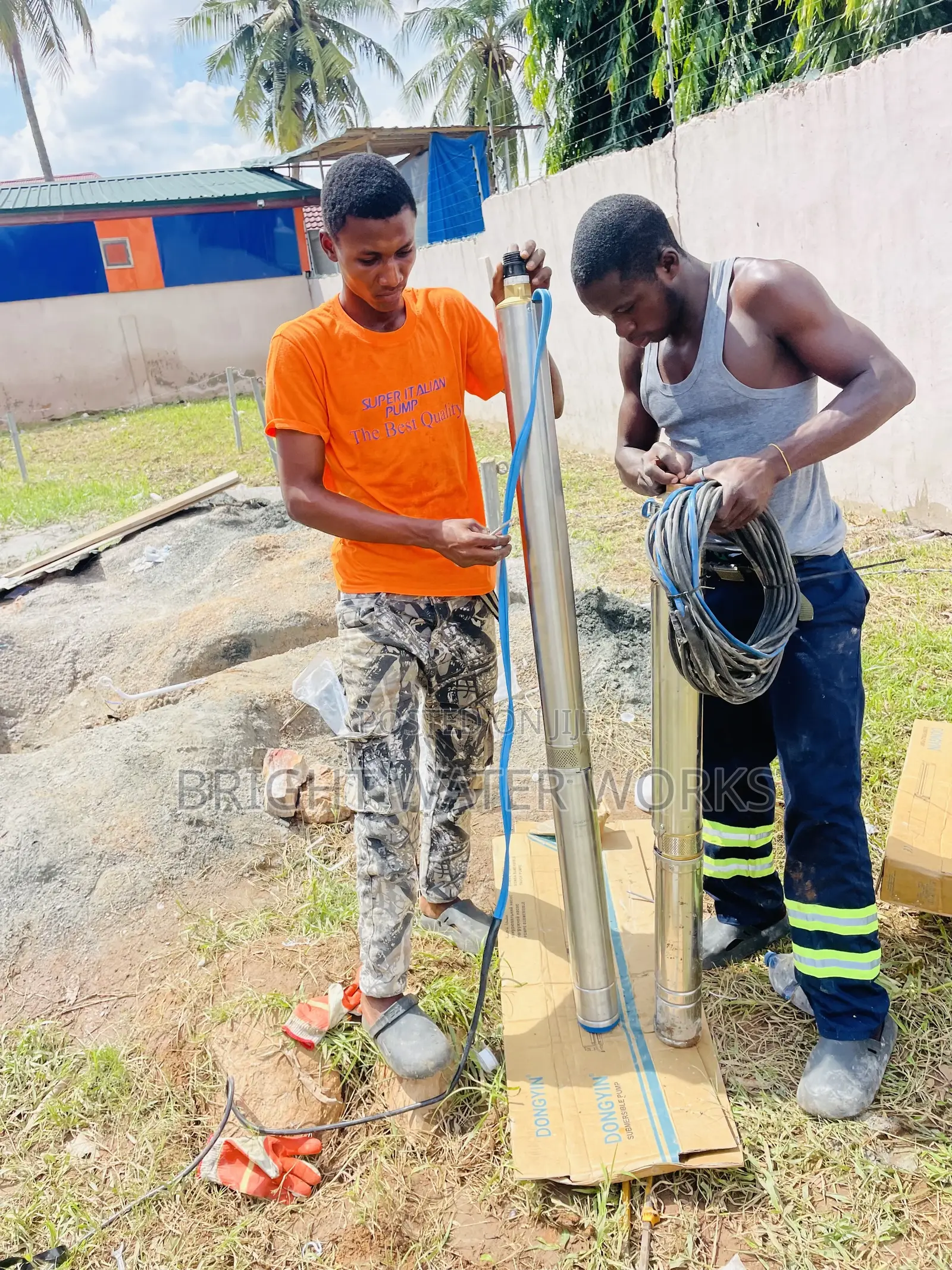 Installation and Servicing of Borehole Pumps