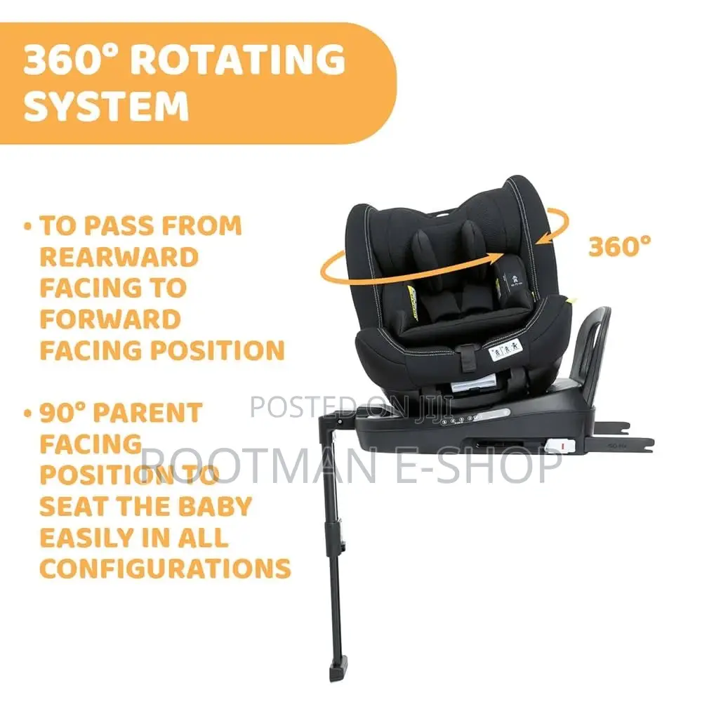 Chicco Seat3 Fit I-Size Car Seat. Black