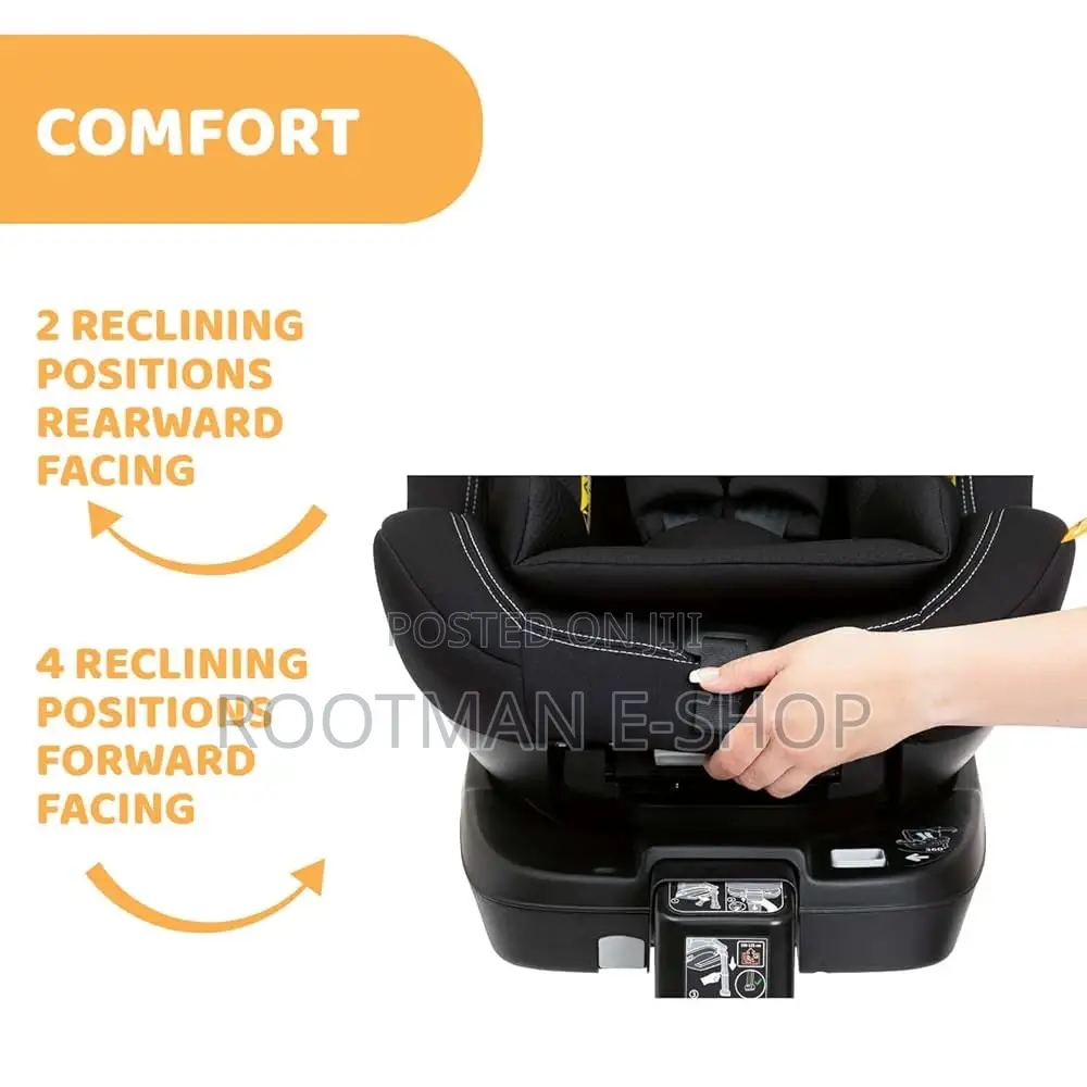 Chicco Seat3 Fit I-Size Car Seat. Black