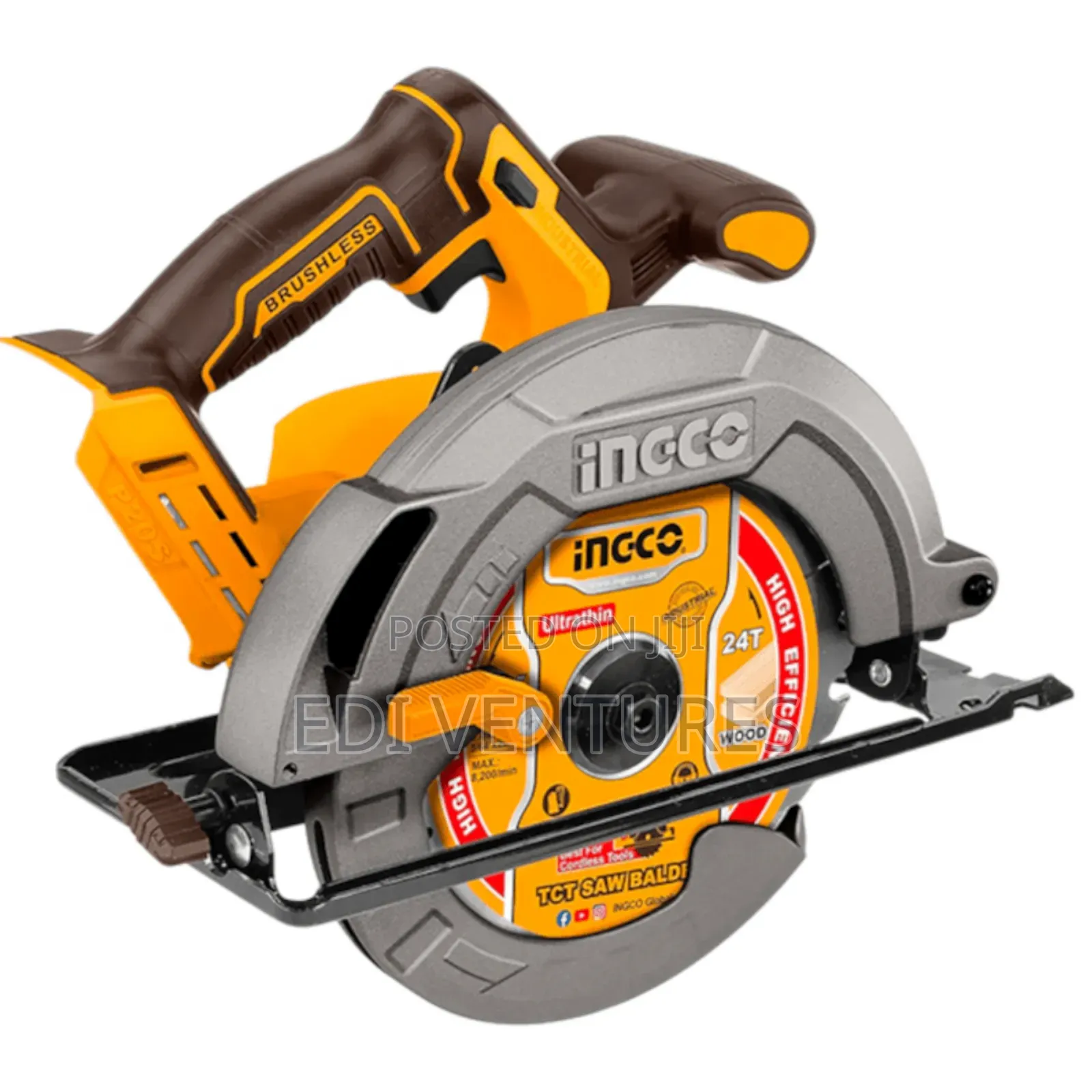 Ingco 7 1⁄4 Inches Cordless Circular Saw Csli18513