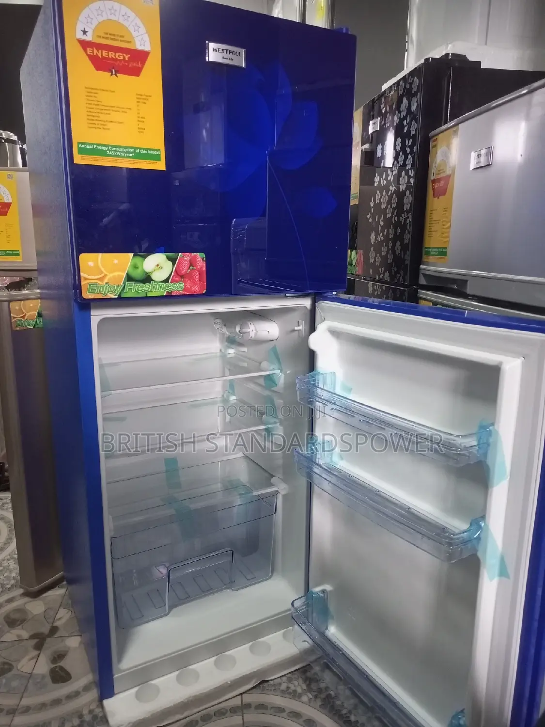 Powerful Compressor Westpool Fridge Freezer Wp-128a System