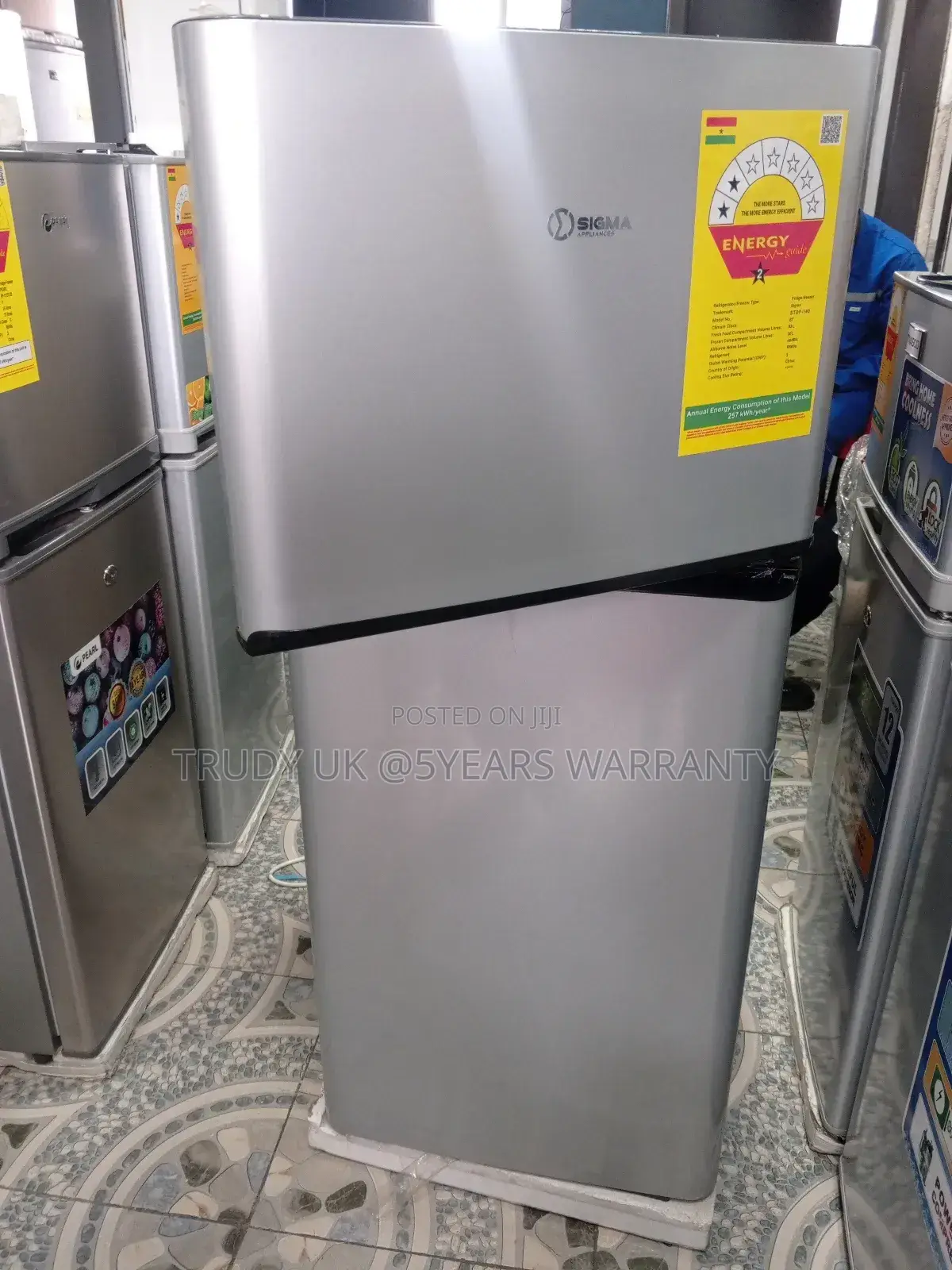 Reliable STDF-140 Sigma Fridge Freezer Energetic System Set