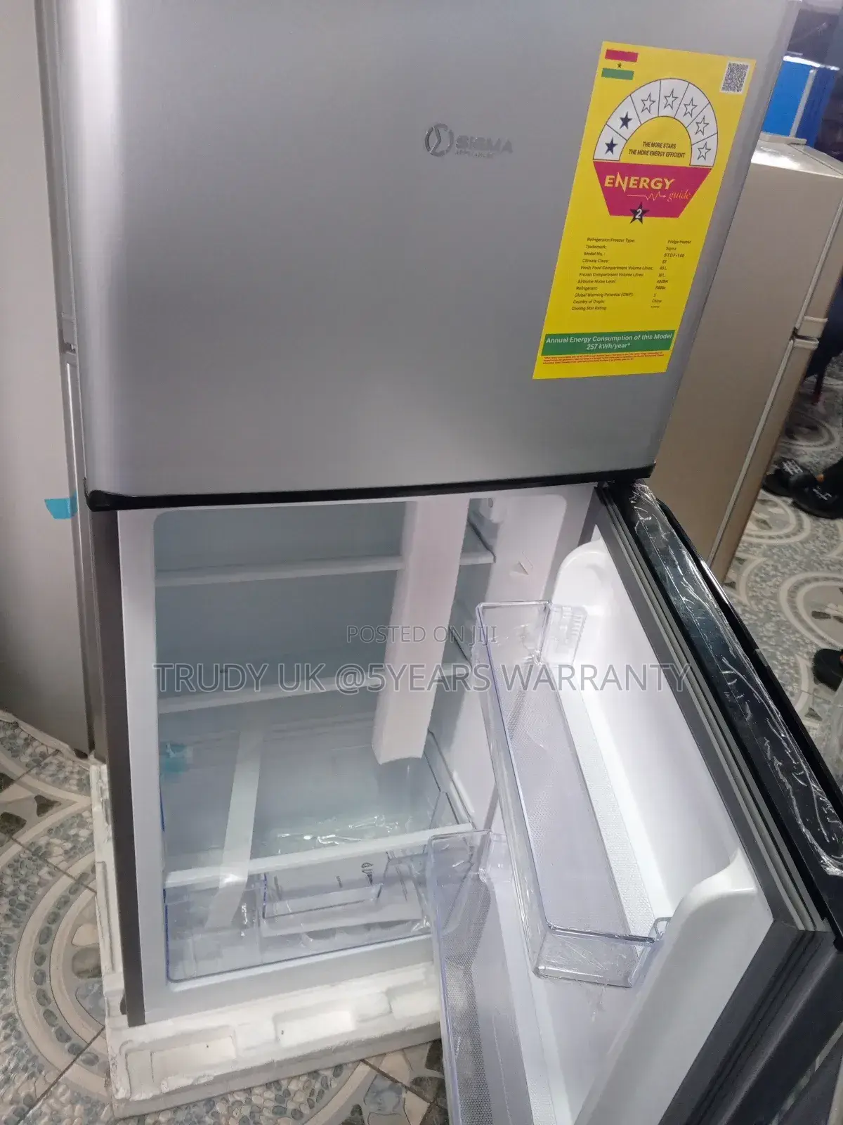 Nimble STDF-140 Sigma Fridge Freezer Systematic Energy