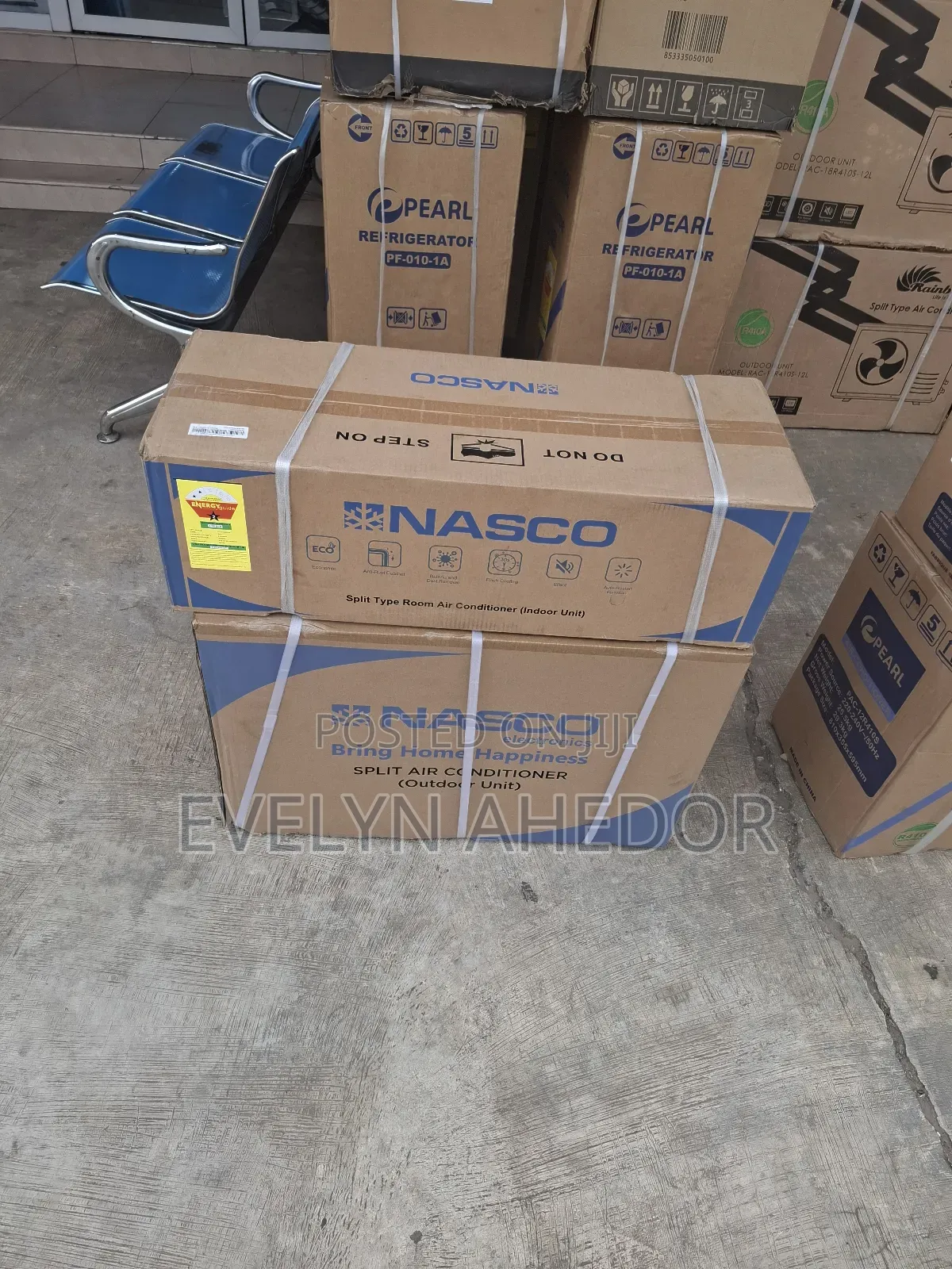 Energy Efficiency 1.5hp Split Air Condition Nasco Brand