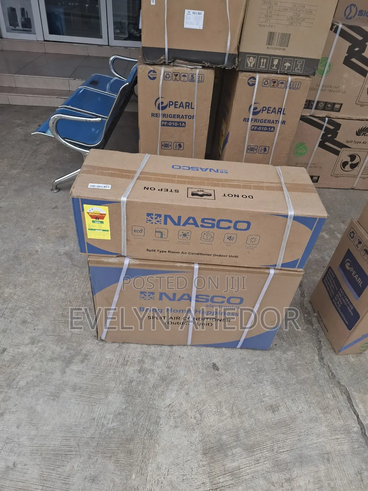 Energy Efficiency 1.5hp Split Air Condition Nasco Brand