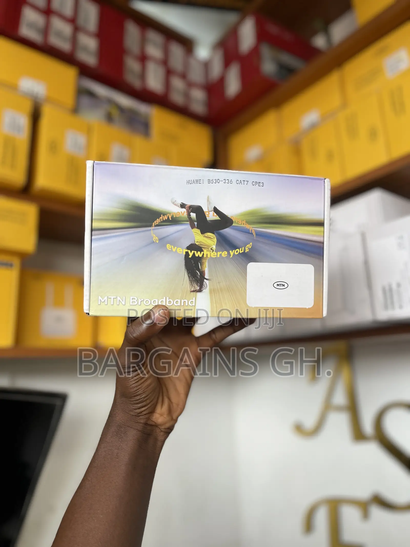 MTN Huawei Cat 7 4g Super Fast Universal Router (300mbps)