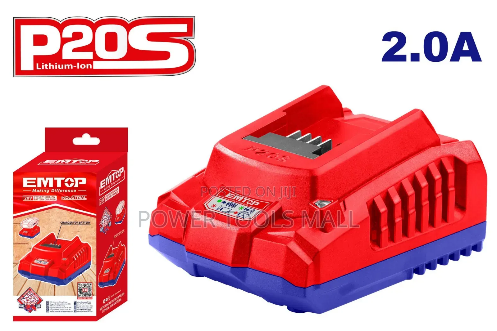 Emtop 2 Amps Battery