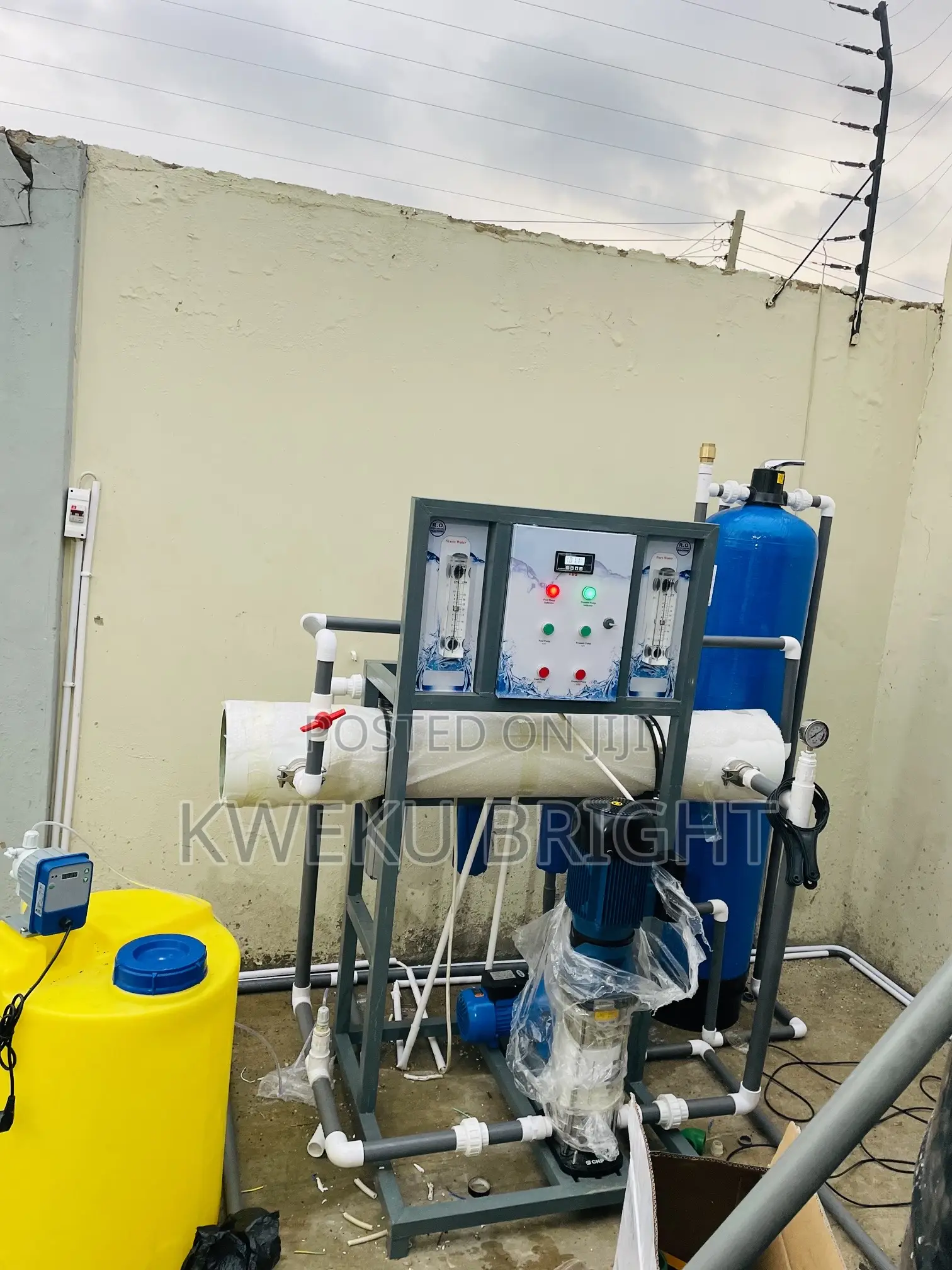1 Ton Reverse Osmosis System ( Water Treatment Machine)