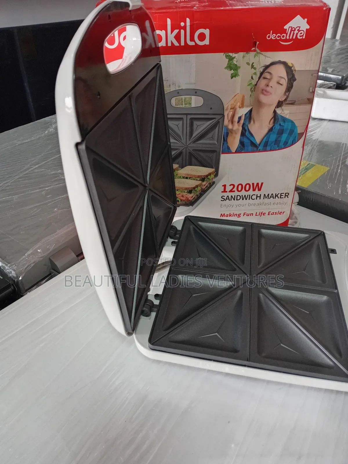 Decakila 1200w Sandwich Master Maker