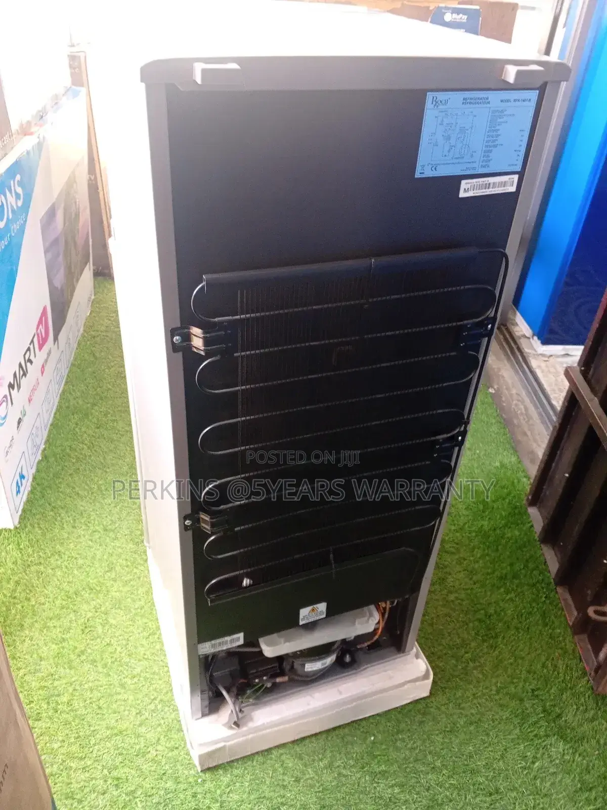 Brave 117l Roch RFR-140t-B Fridge Freezer Systematic Set