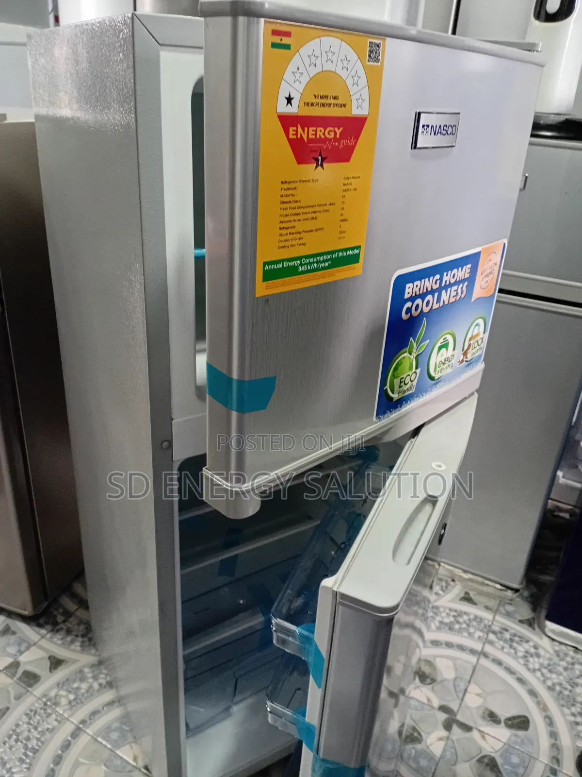 Immense Nasco Fridge Nasf2-14s Freezer 108 Litres Nasco