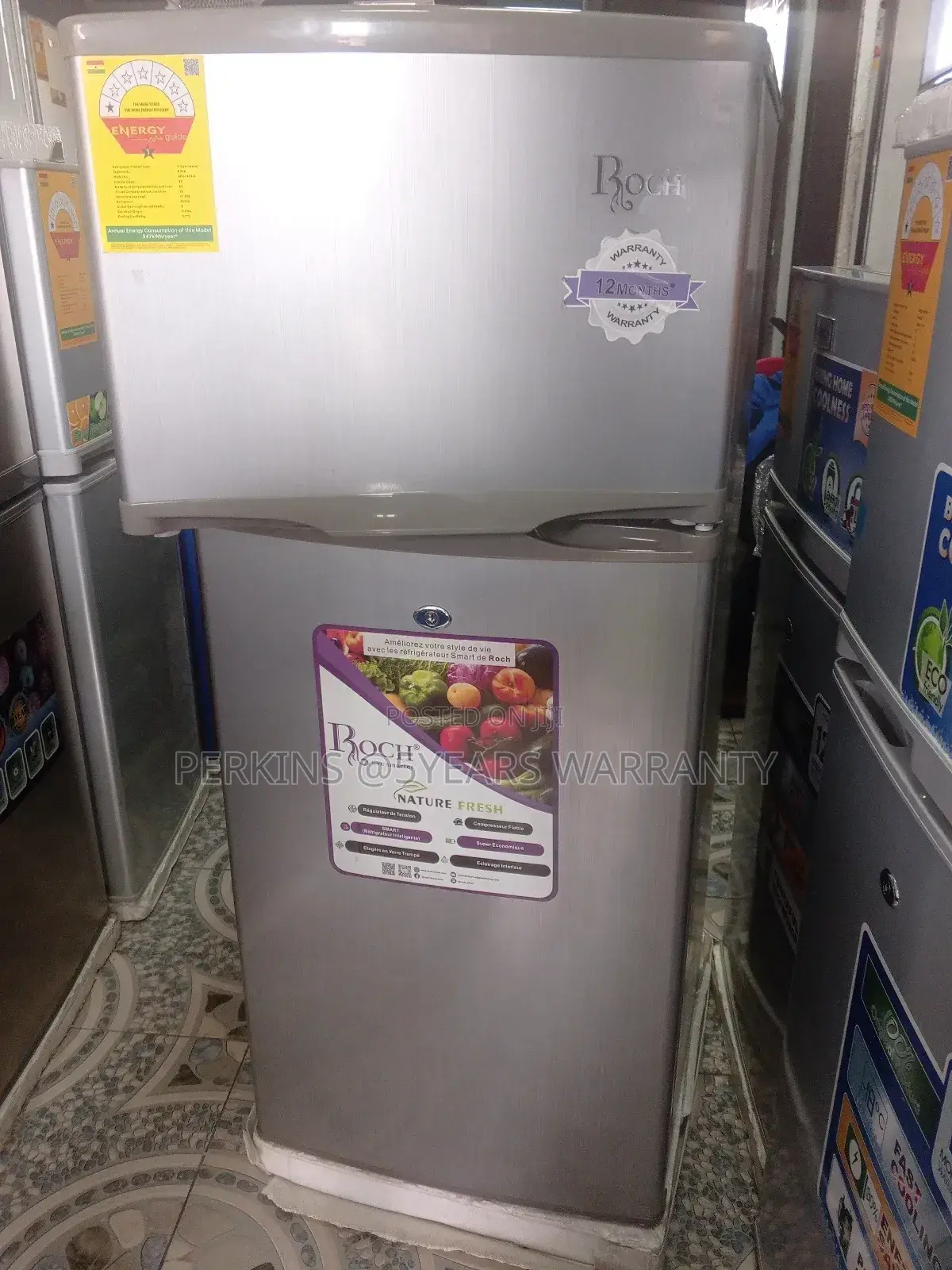 Trustworthy Roch 117l Energetic Fridge Freezer System Set