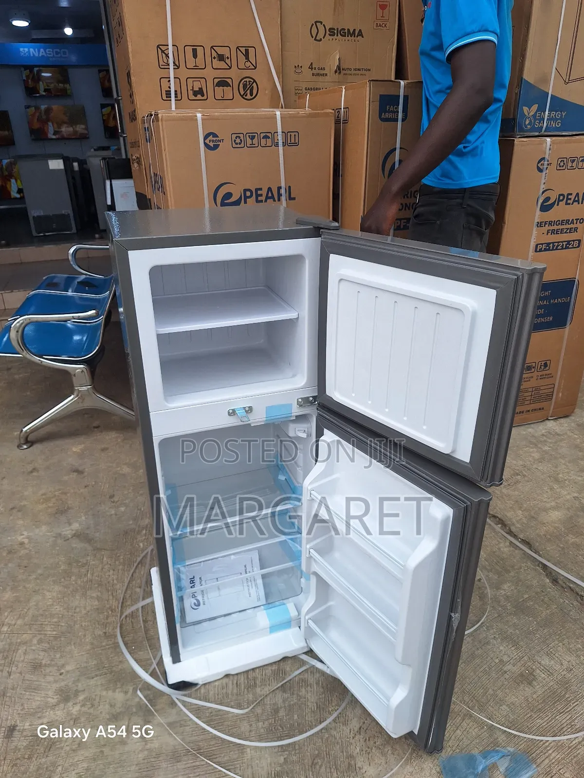 Affordable Pearl 85 Litters Double Door Fridge