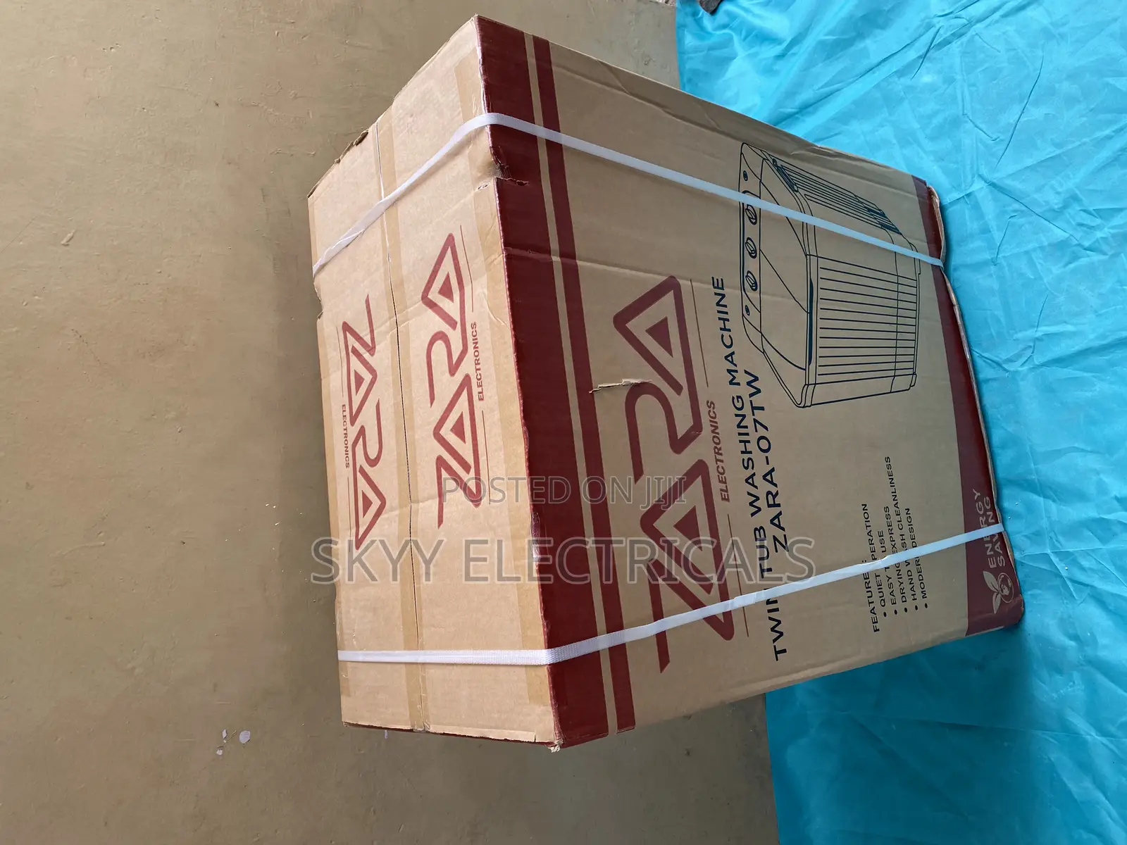 Zara-07tw 7kg Twintub Semi Auto Washing Machine