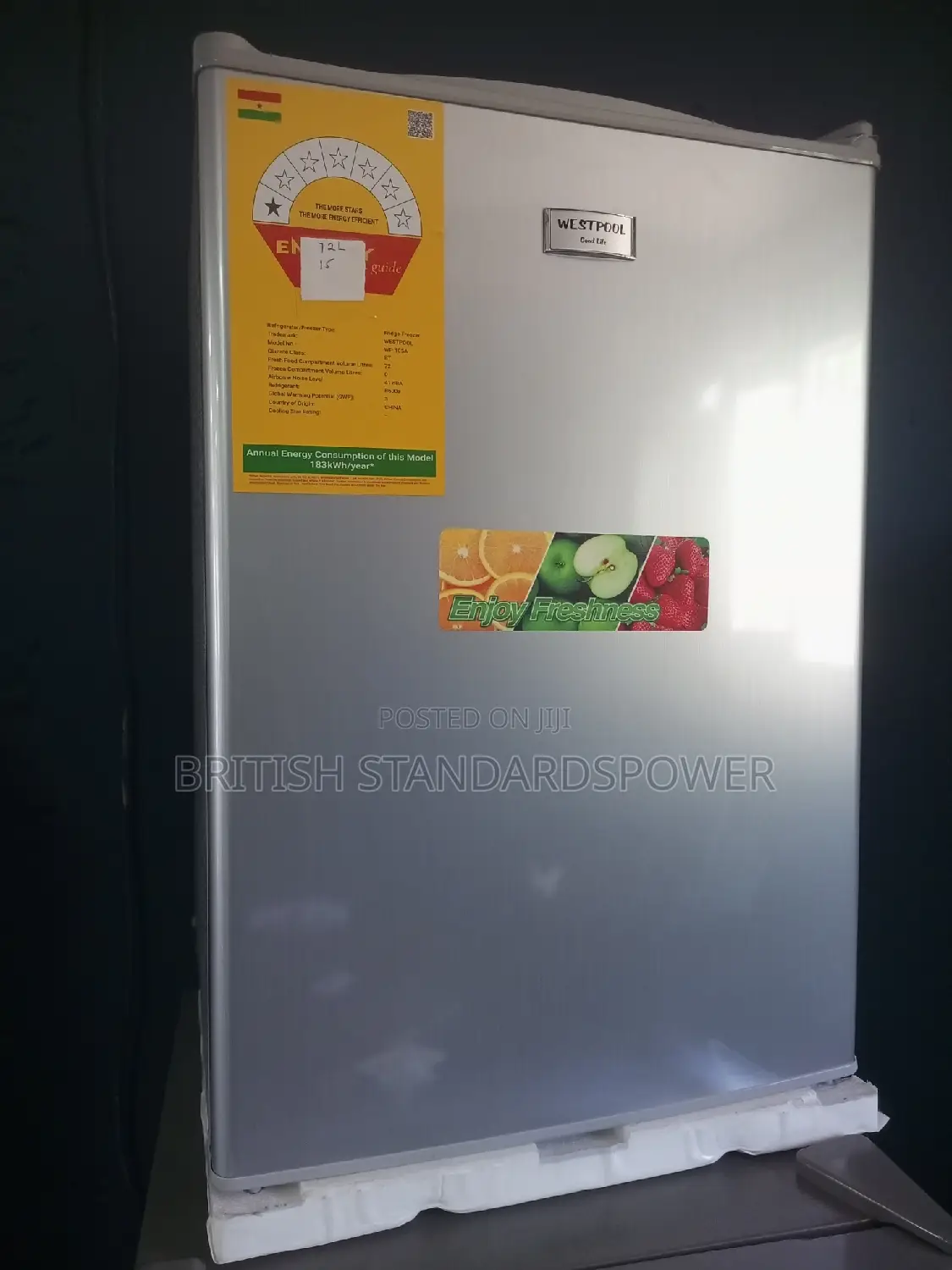 Fast Freezing Wp-105a Fridge Freezer Energetic System 72l