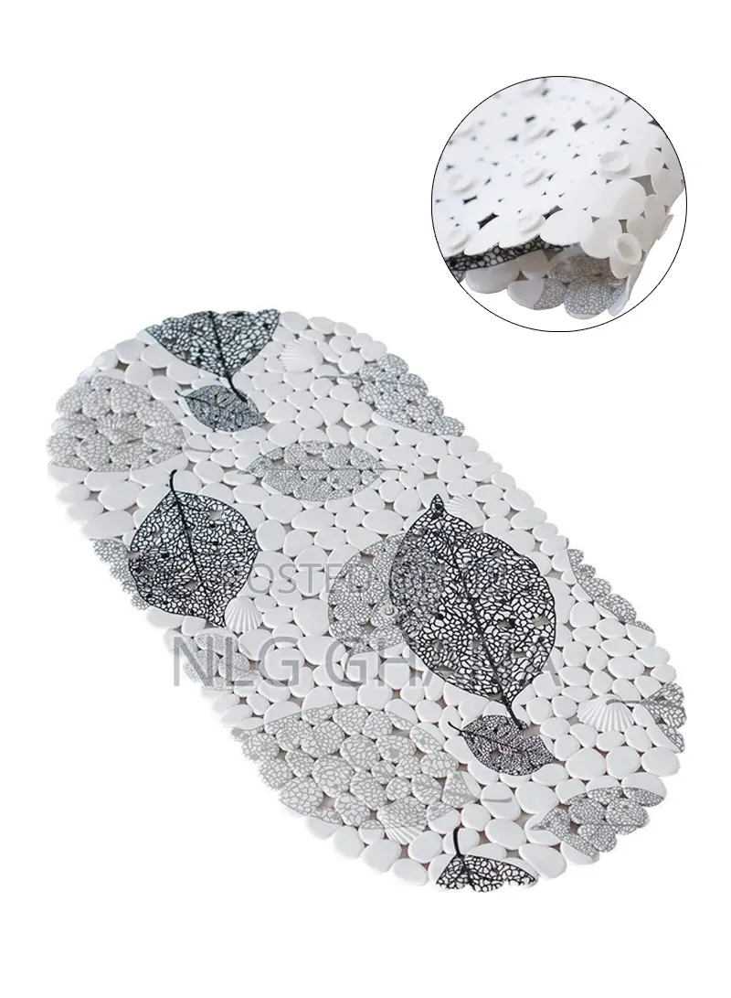 27.5x13.8inch Anti Bacterial Oval PVC Mat. Ghx5258