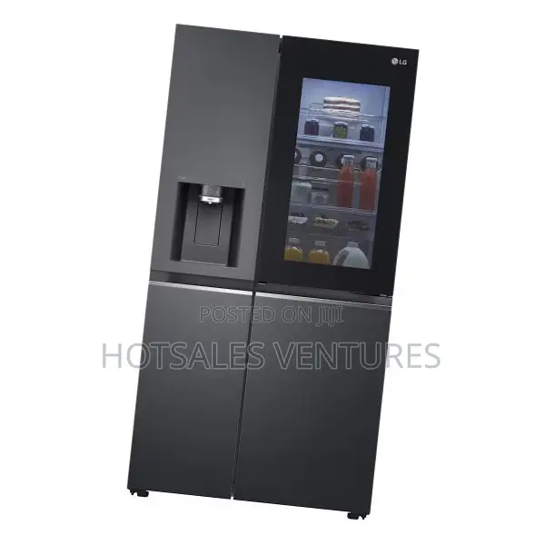 Durable 570 LTRS French Door in Black Finish - Gc-L22ffqpb