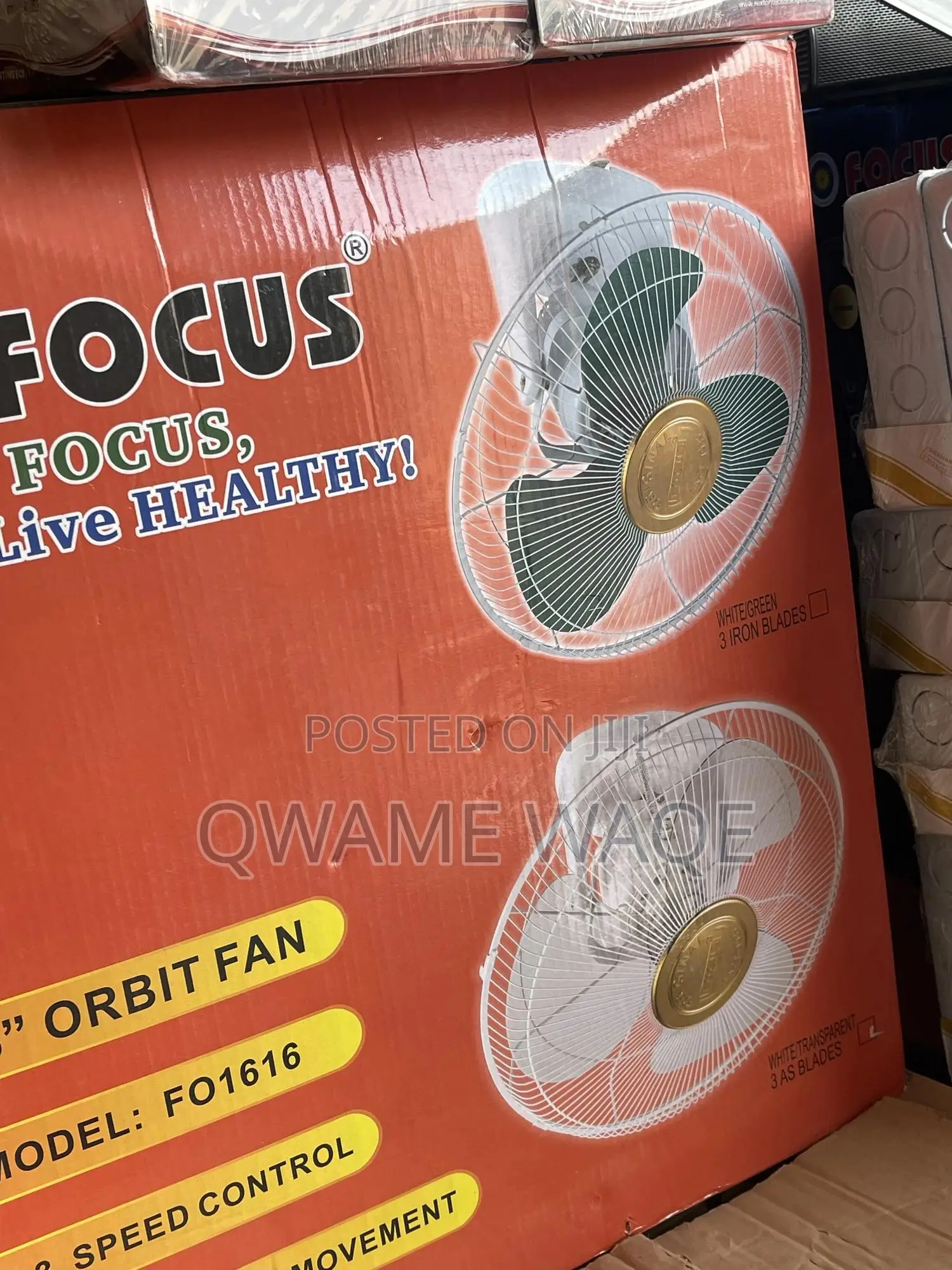 Focus Orbit Fan
