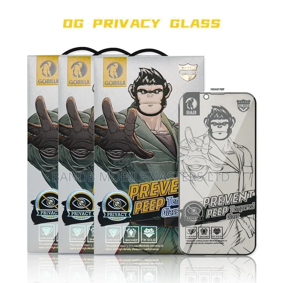 Hd Tempered Glass Privacy/Normal