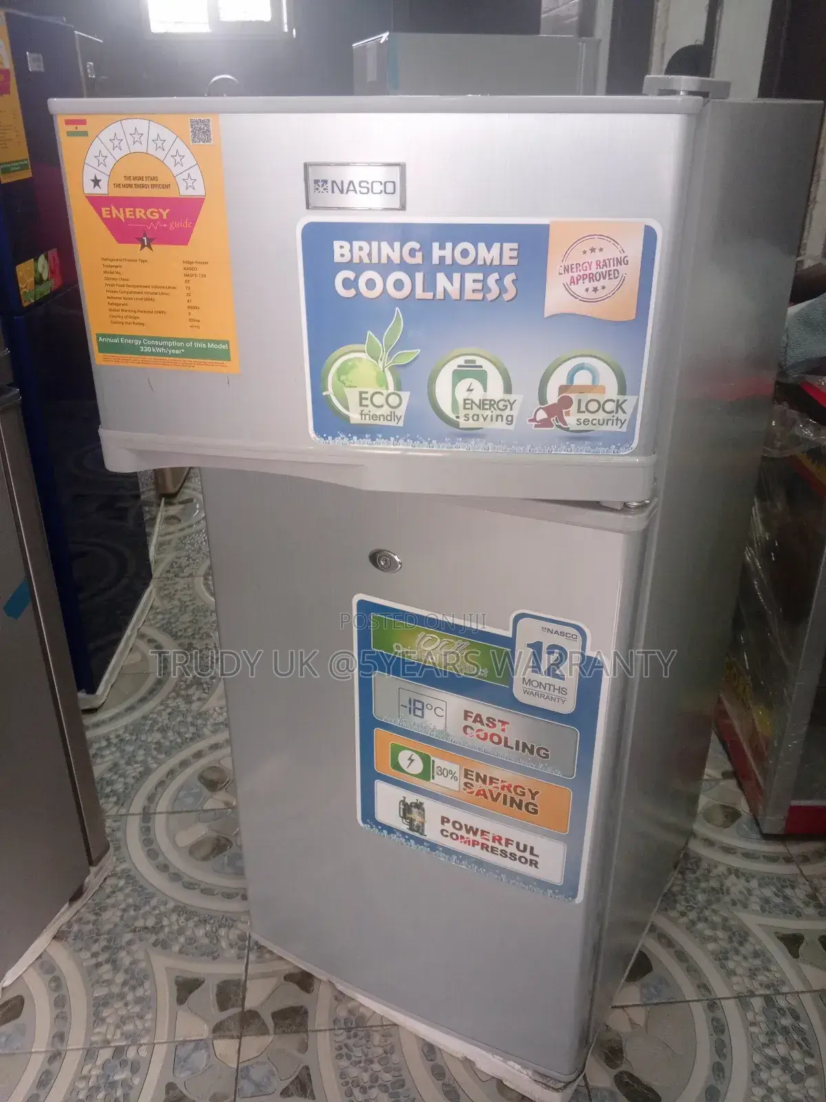 Amiable 95l Nasf2-12s Nasco Fridge Freezer Energy Set