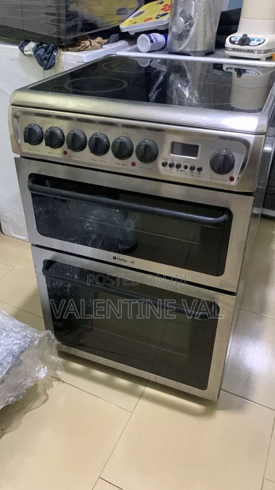 Infared Full Electruc Stove Name Hotpoint 60/60 Stainless Steel