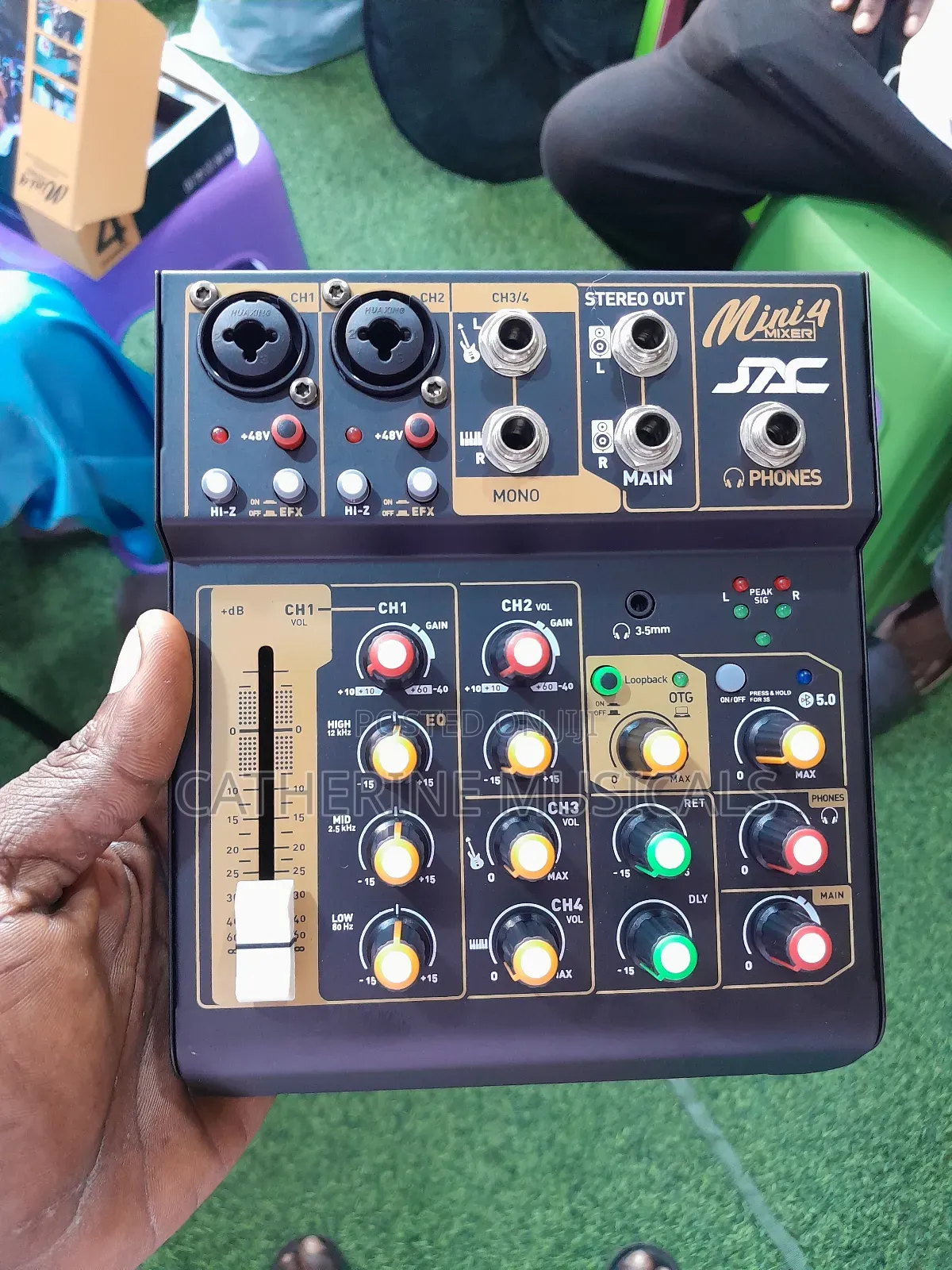 Jac Mini Mixer and Sound Card