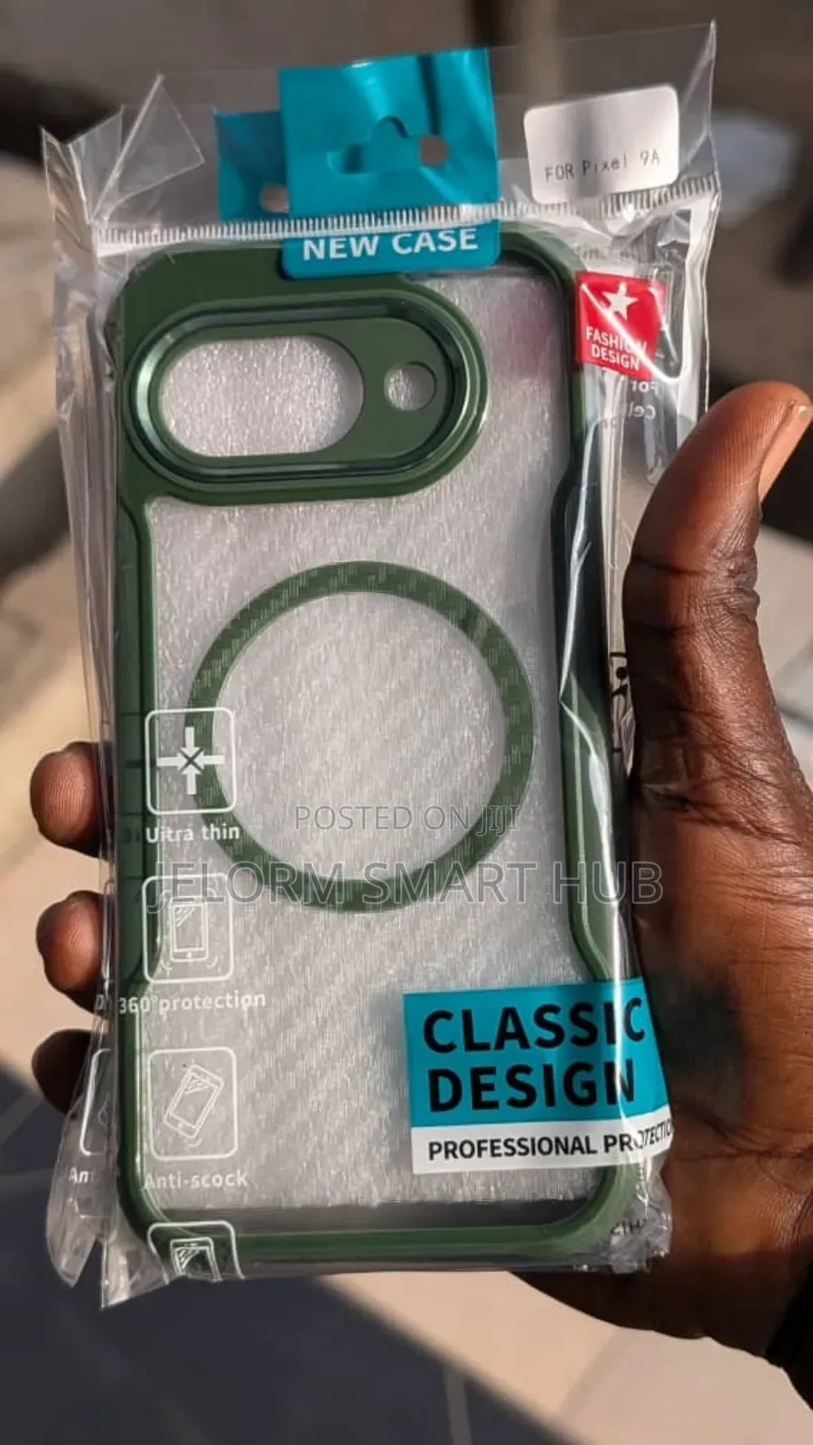 Google Pixel 9a Case, Carbon Textured Magsafe