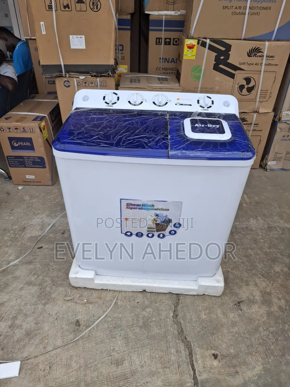 Top Load Galaxy 13kg Washing Semi Automatic Available