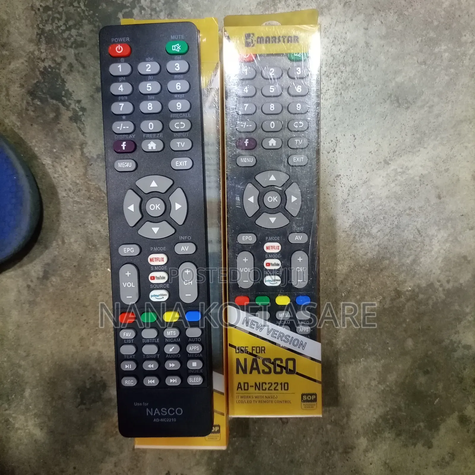 Ei-Marstar New Version Nasco Universal Remote