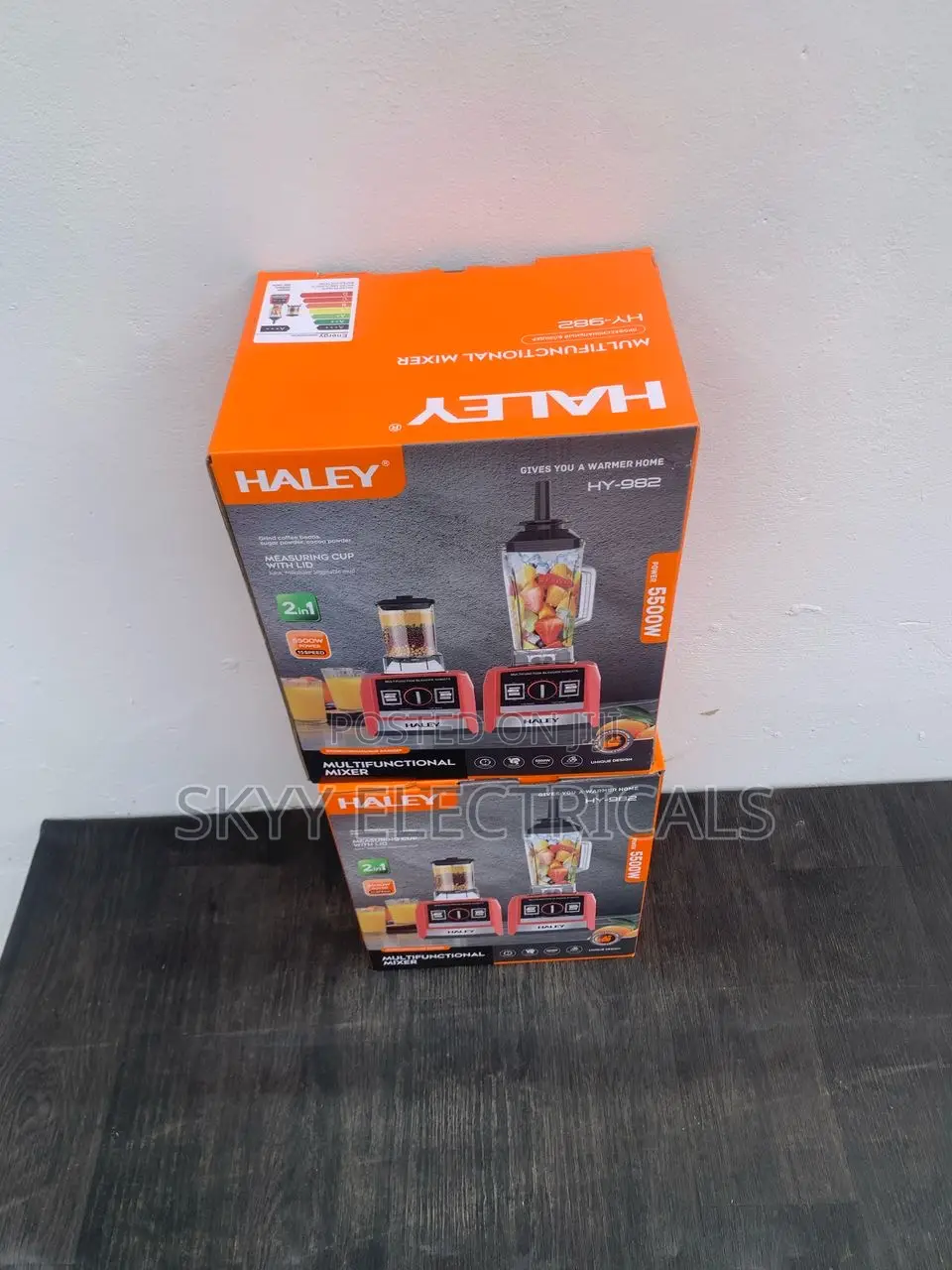 Haley Hy-982 2in1 Electric Blender