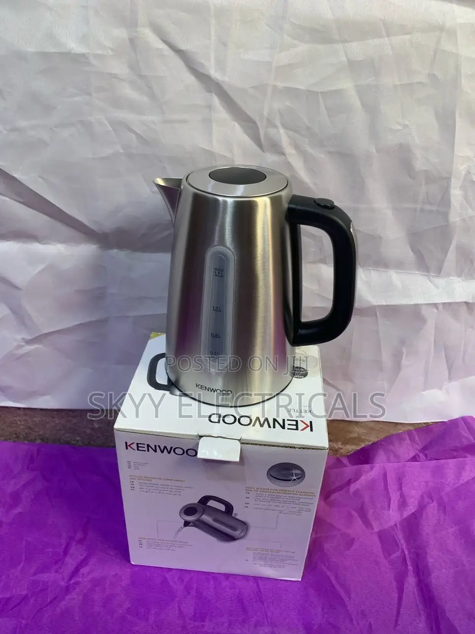 Kenwood Zjm11 1.7l Stainless Kettle