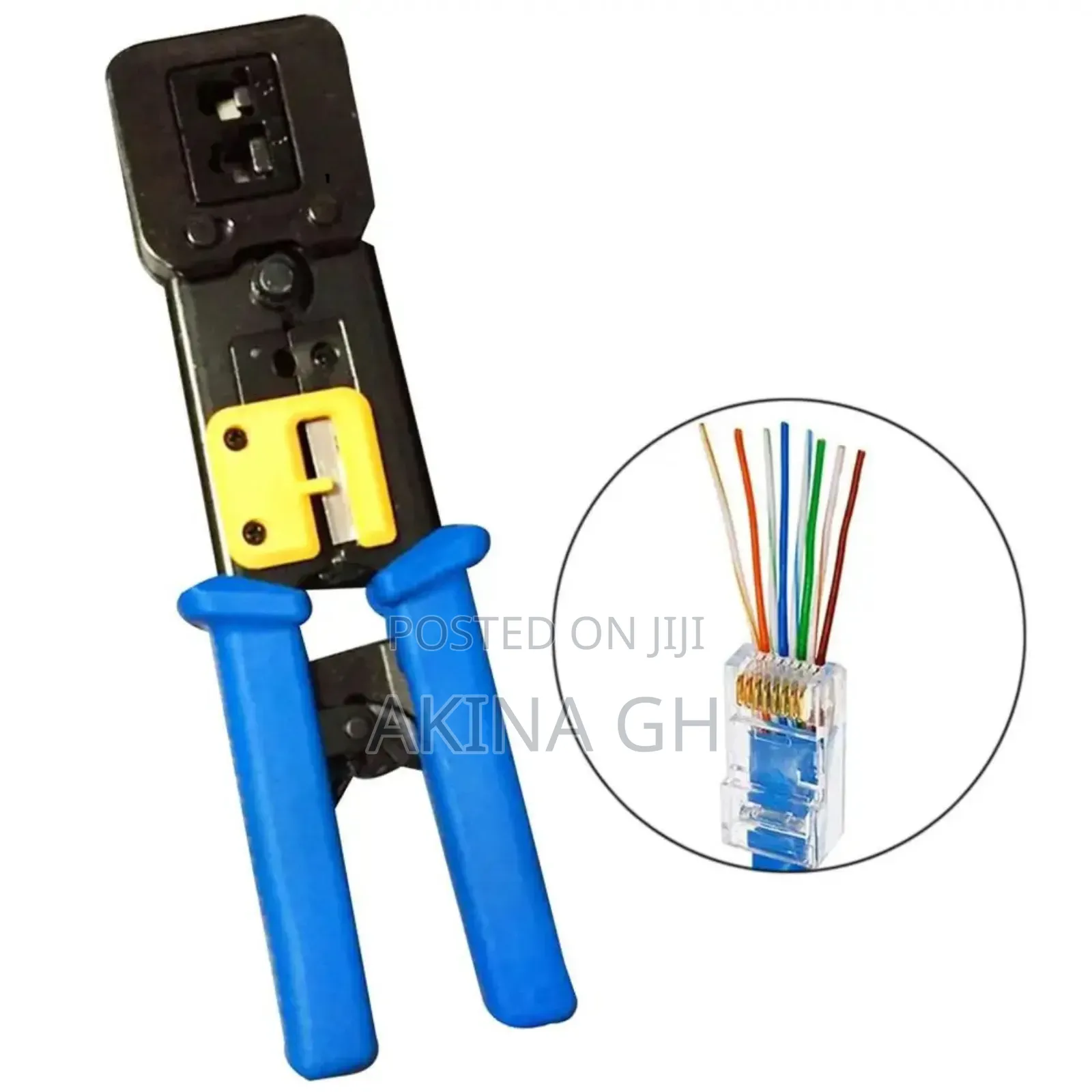 Passthrough Rj45 Crimping Tool