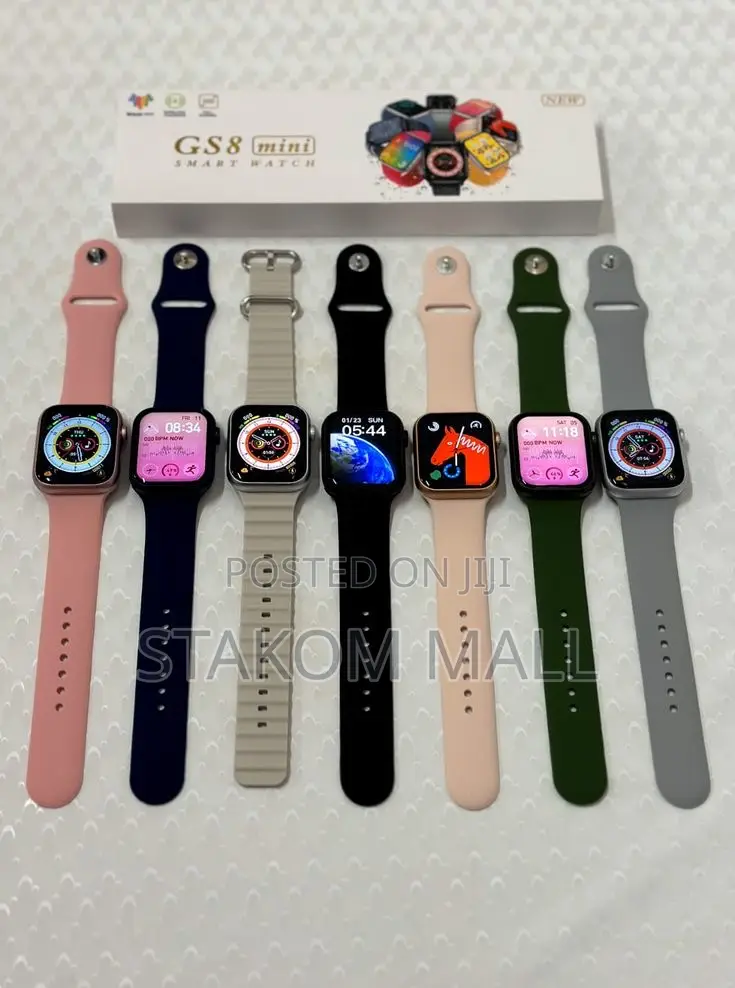 Smart Watch Gs8 Mini - Bluetooth and Connects to Your Smartphone.