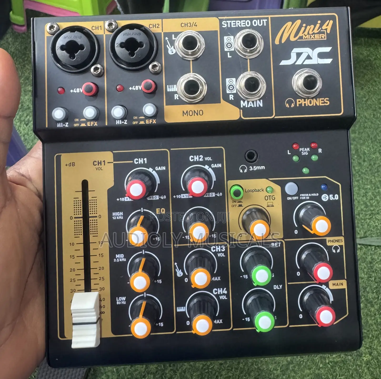 Jac Mini4- Channel Studio Mixer