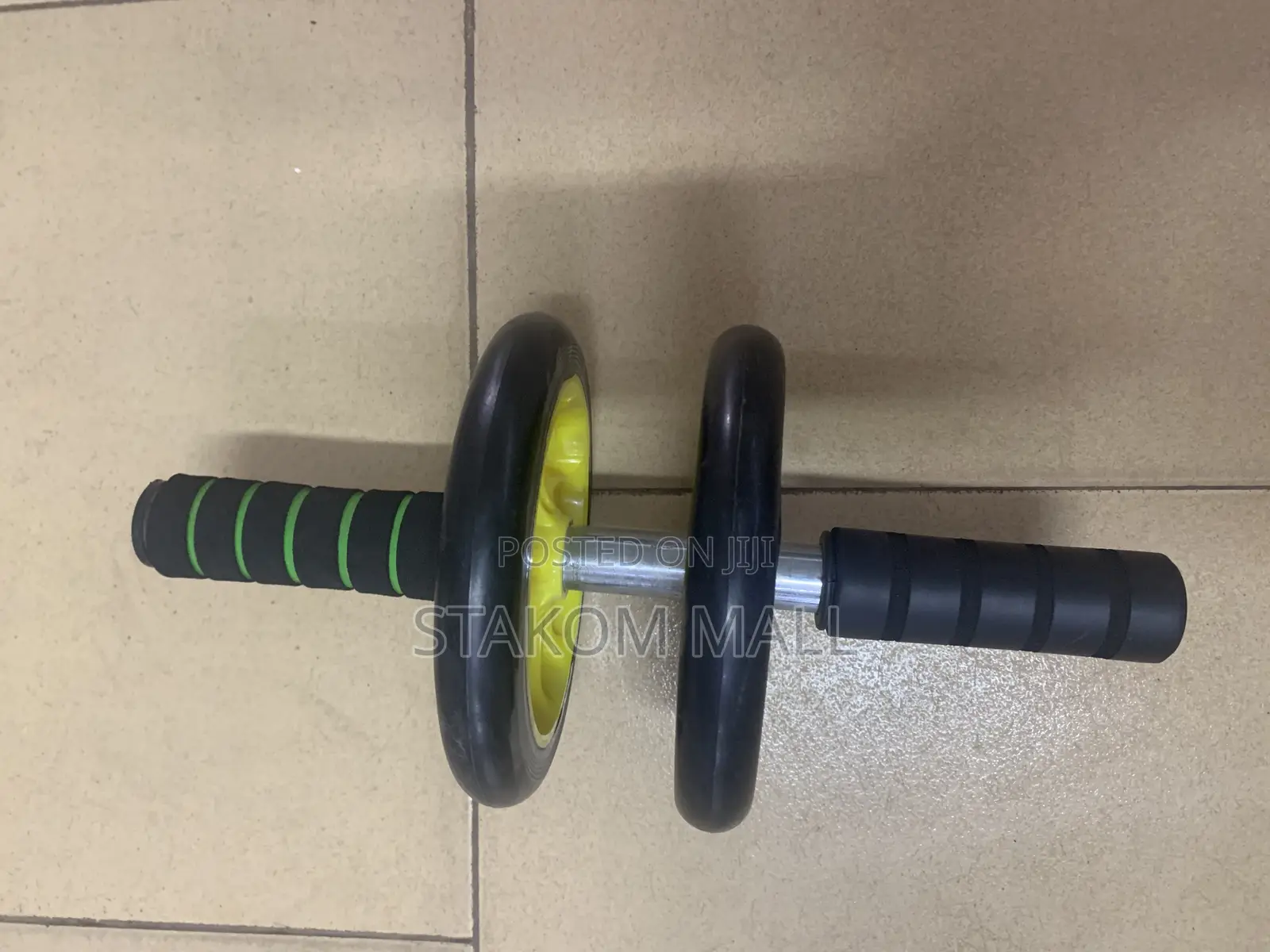 Double Abdominal Wheel for Exercise and Workout