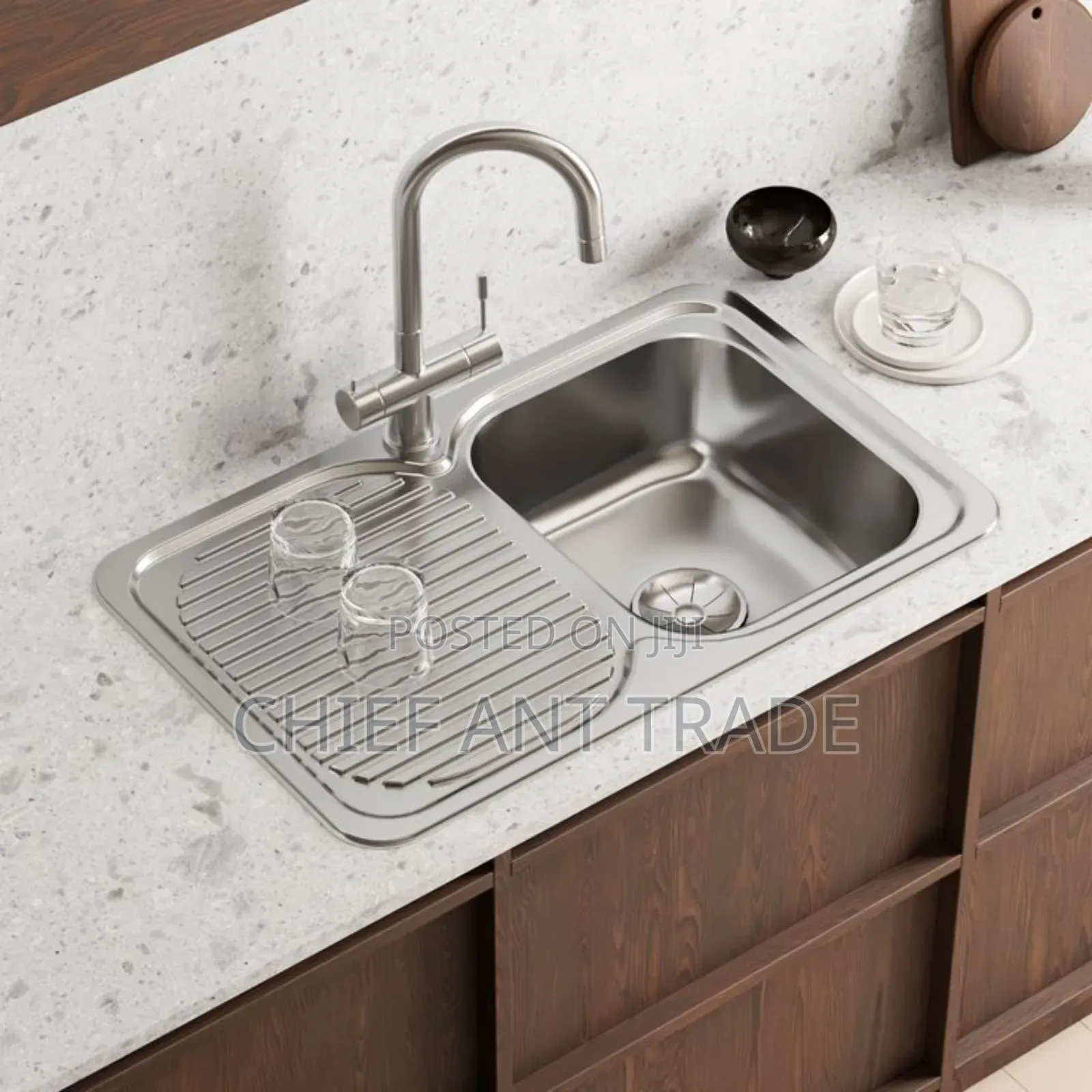 Sliver Kitchen Sink (9643ls) Single.