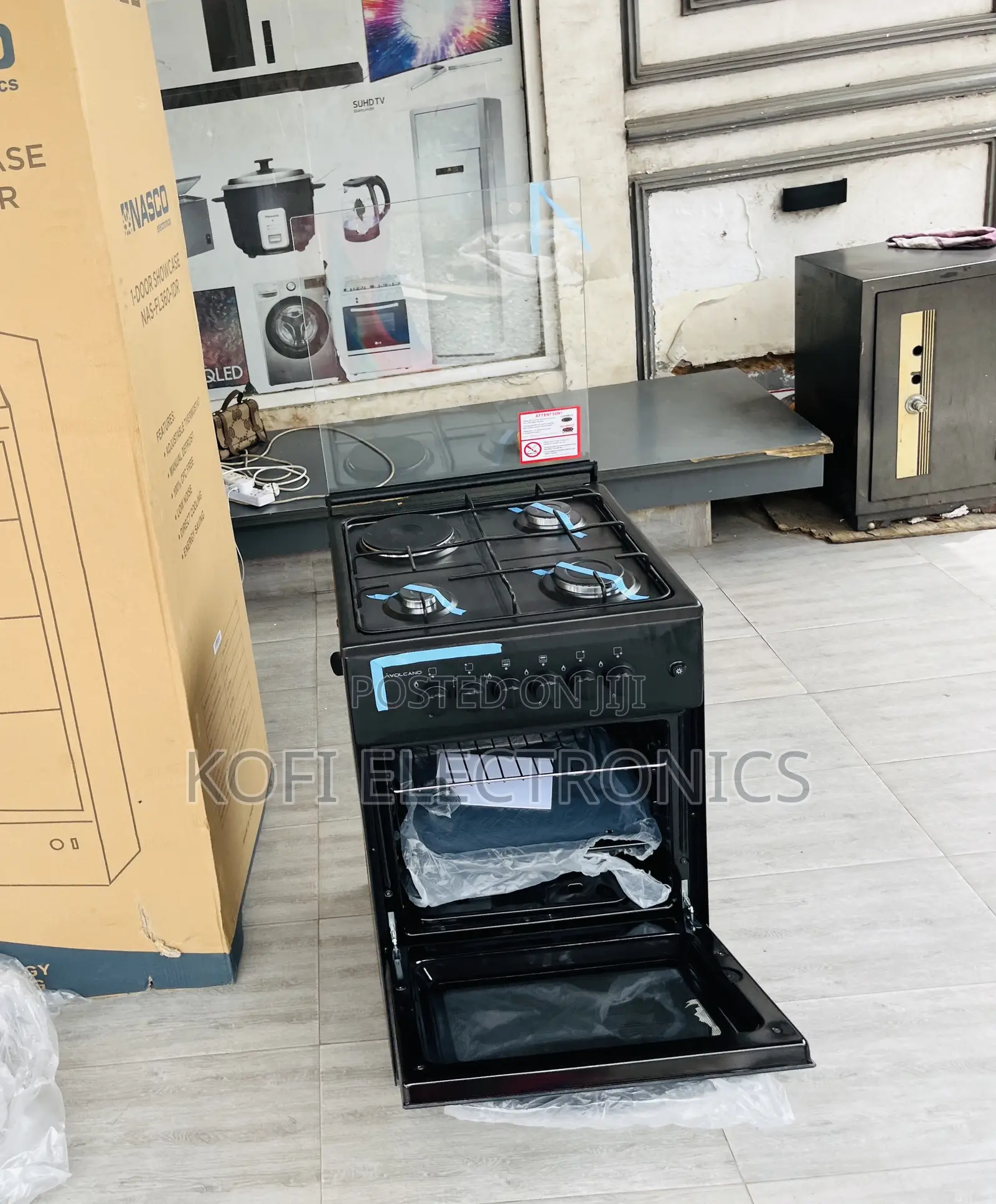 Volcano 50x50 3 Gas + 1 Electric Burner With Oven Grill