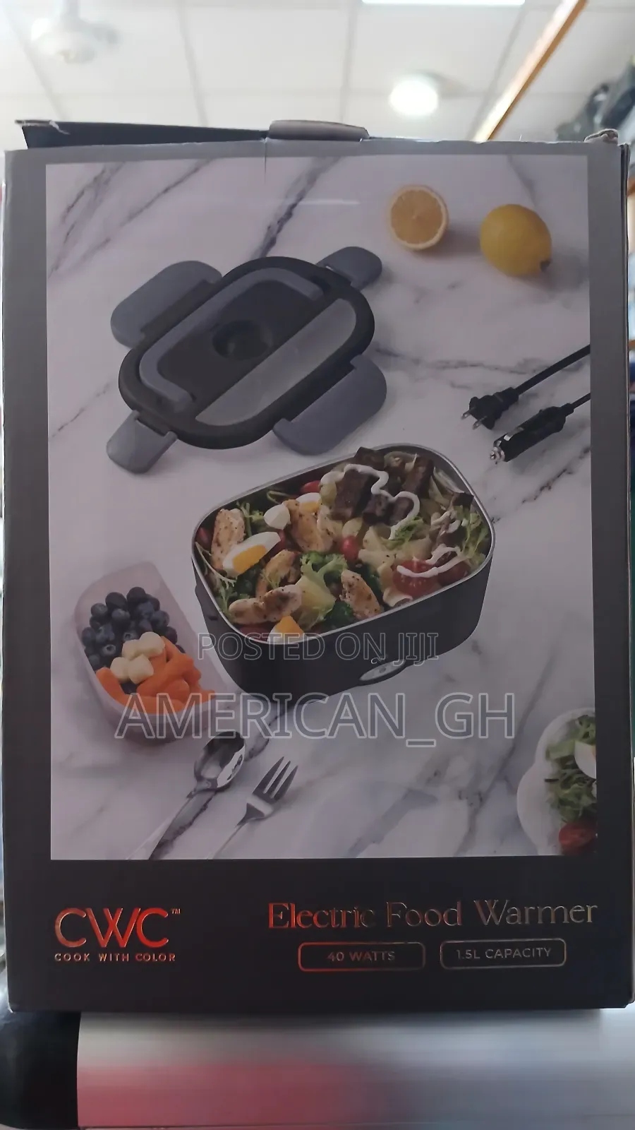 CWC Electric Food Warmer, 1.5l Capacity