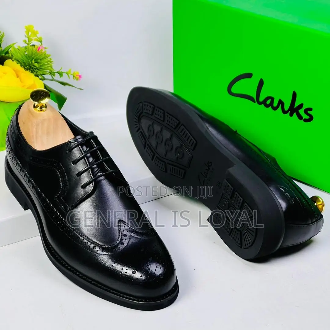 Clarks Black Lace Men’S Shoe