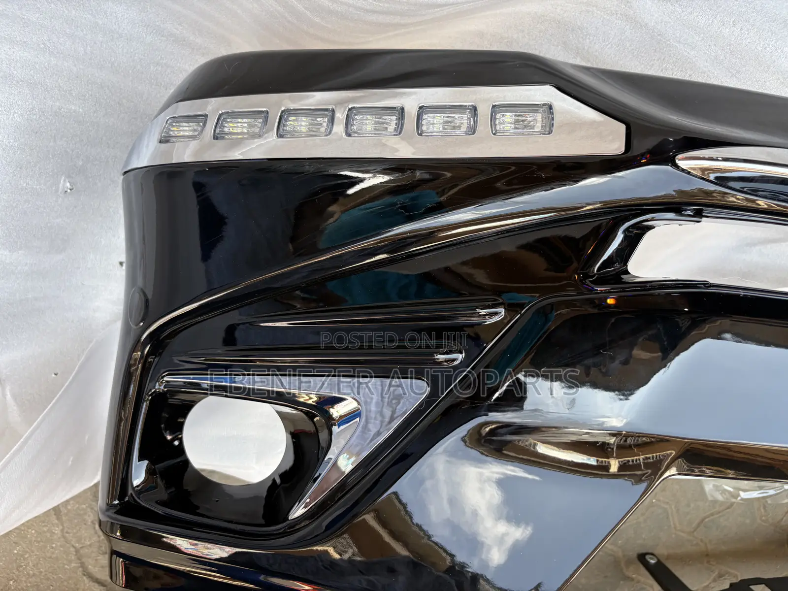 Land Cruiser Prado Front Bumper Spoiler Led 2014 2015 2016