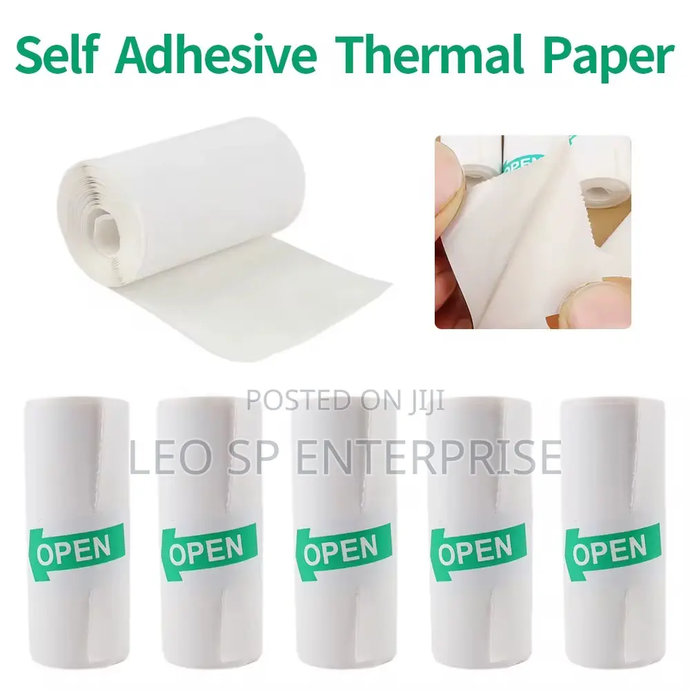 10 Rolls Self Adhesive Printer Paper