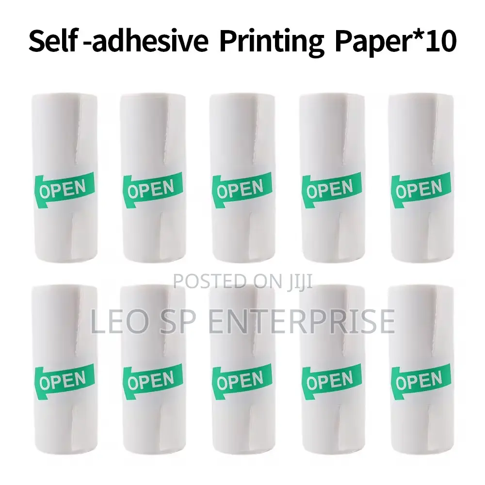 10 Rolls Self Adhesive Printer Paper