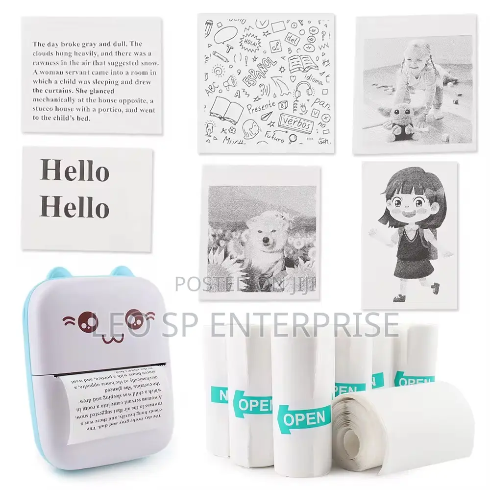10 Rolls Self Adhesive Printer Paper