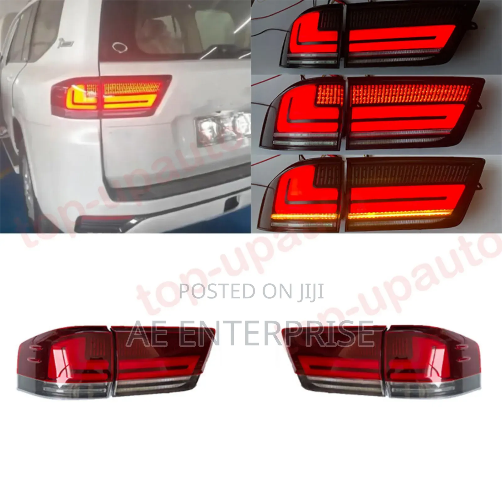 Land Cruiser Complete Tail Lights 2022,2023,2024