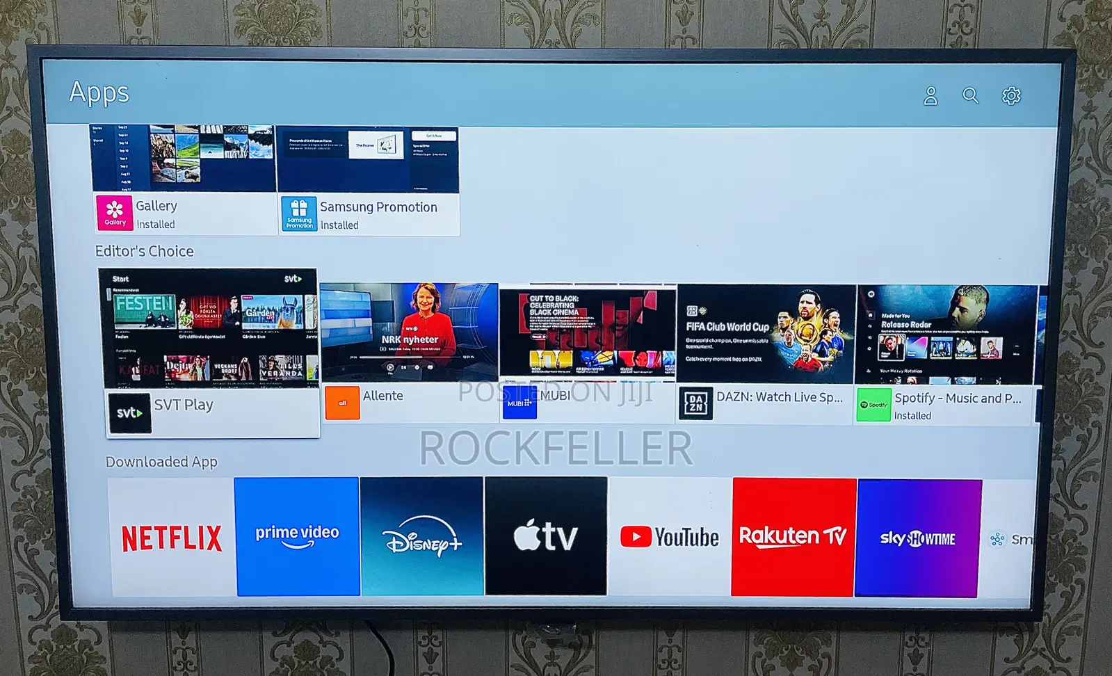 Uk Used Samsung Uhd HDR Smart Digital Satellite 43inches