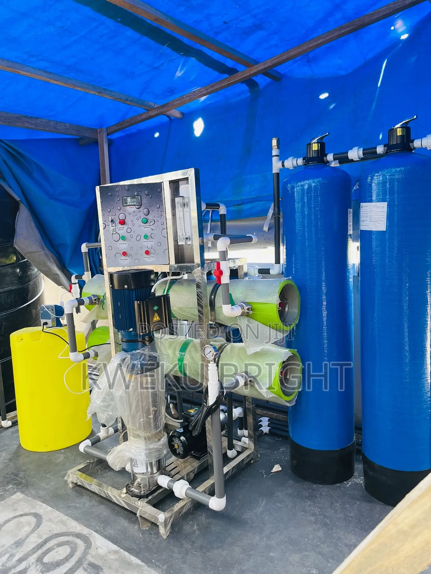 2 Tons Reverse Osmosis System ( Water Treatment Machine)